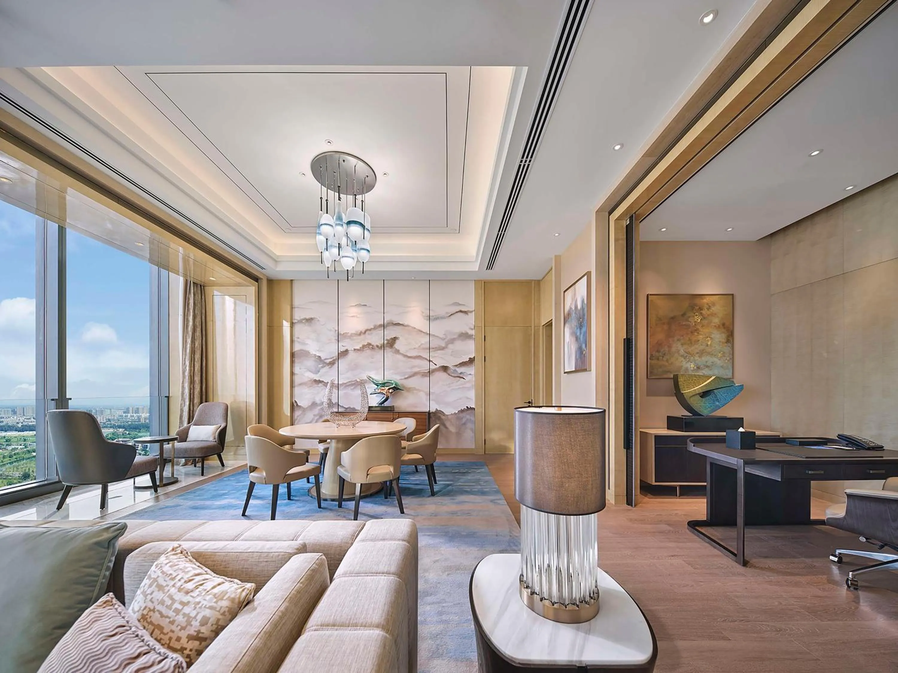 Photo of the whole room in Hilton Beijing Tongzhou