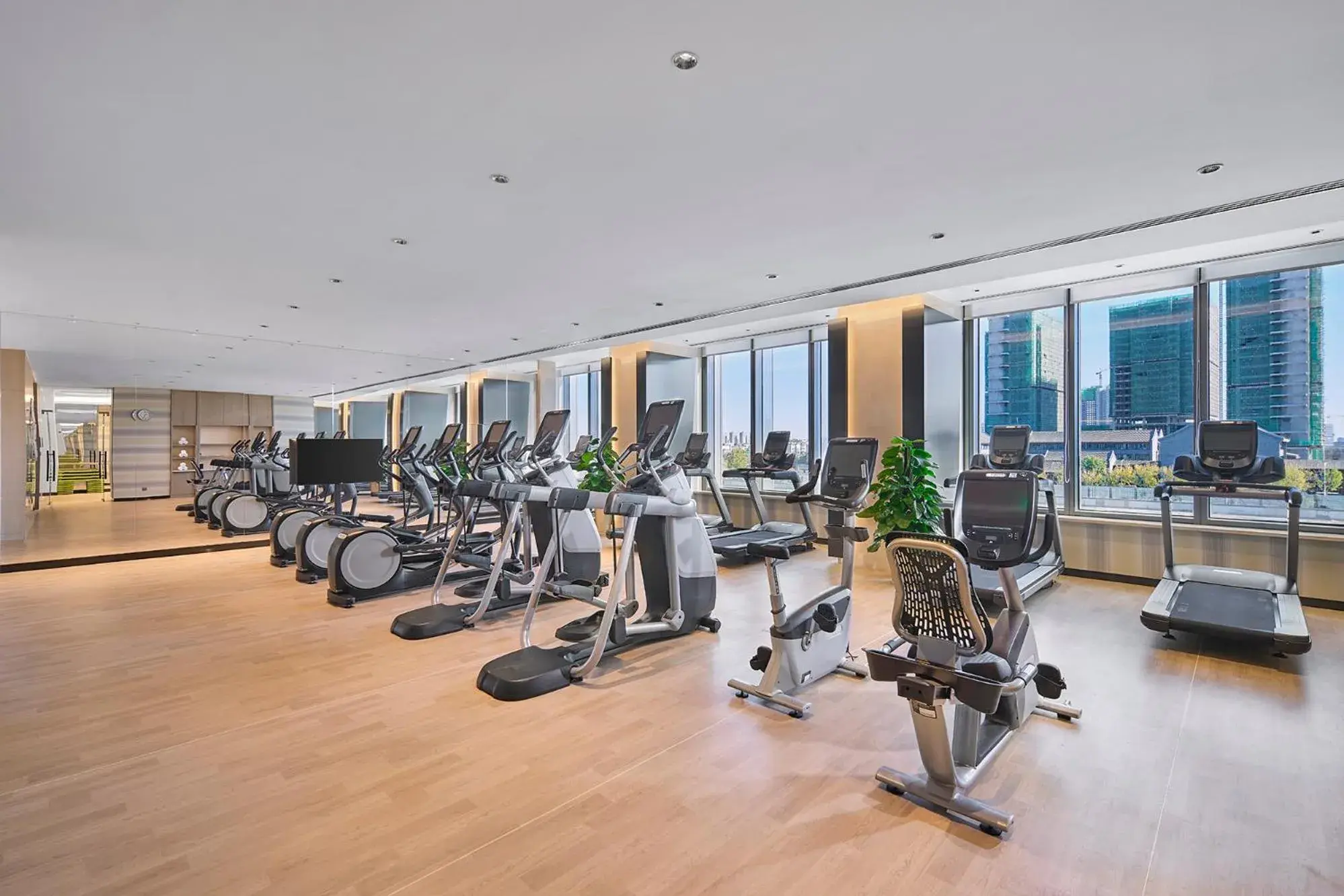 Fitness centre/facilities in Hilton Beijing Tongzhou Fitness centre/facilities in Hilton Beijing Tongzhou