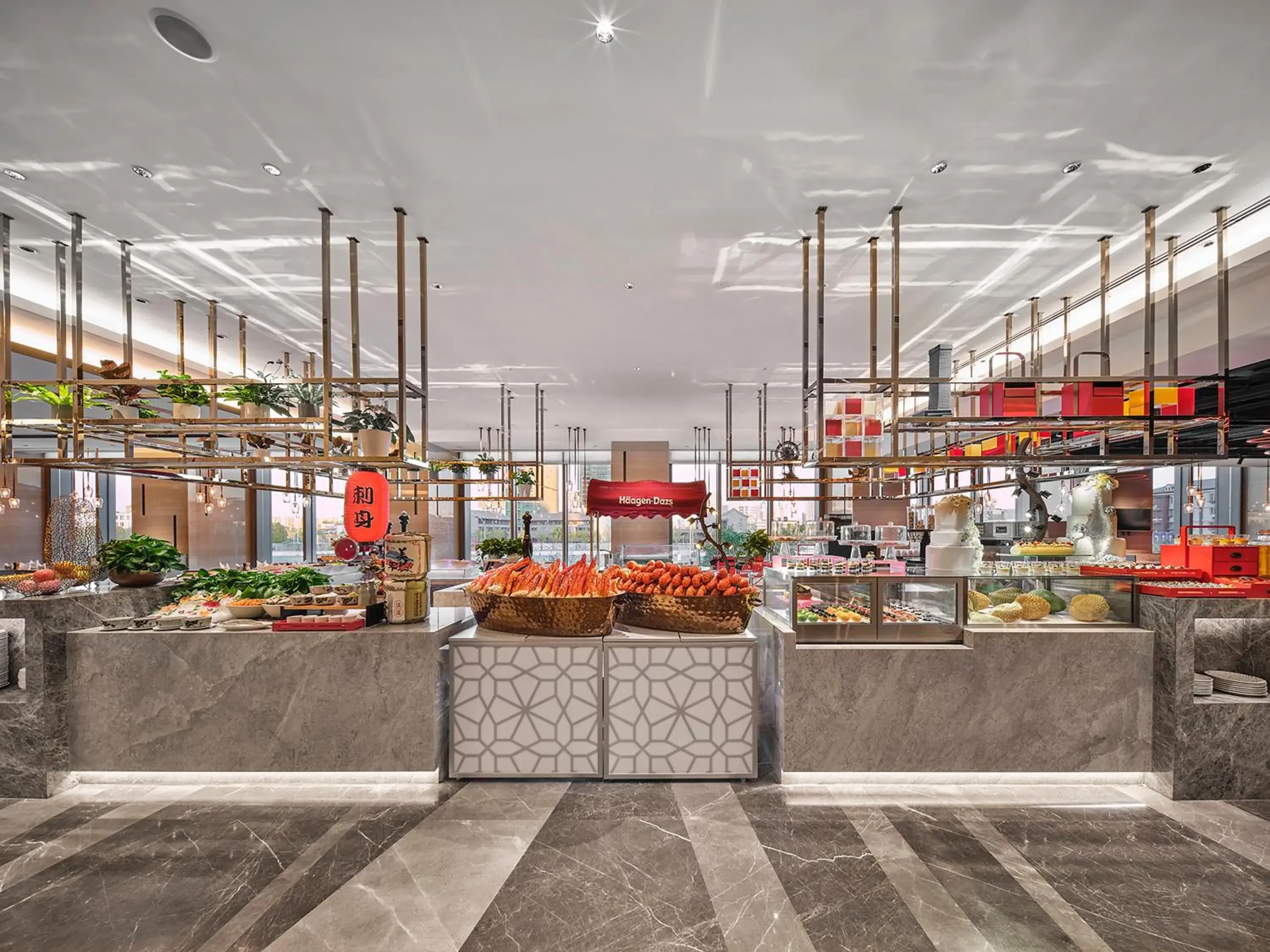 Breakfast in Hilton Beijing Tongzhou Breakfast in Hilton Beijing Tongzhou