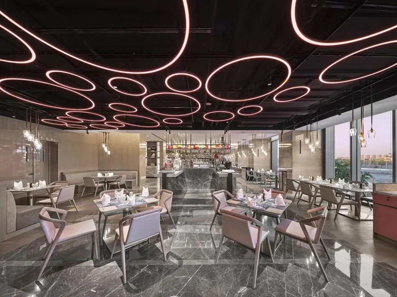 Breakfast in Hilton Beijing Tongzhou Breakfast in Hilton Beijing Tongzhou