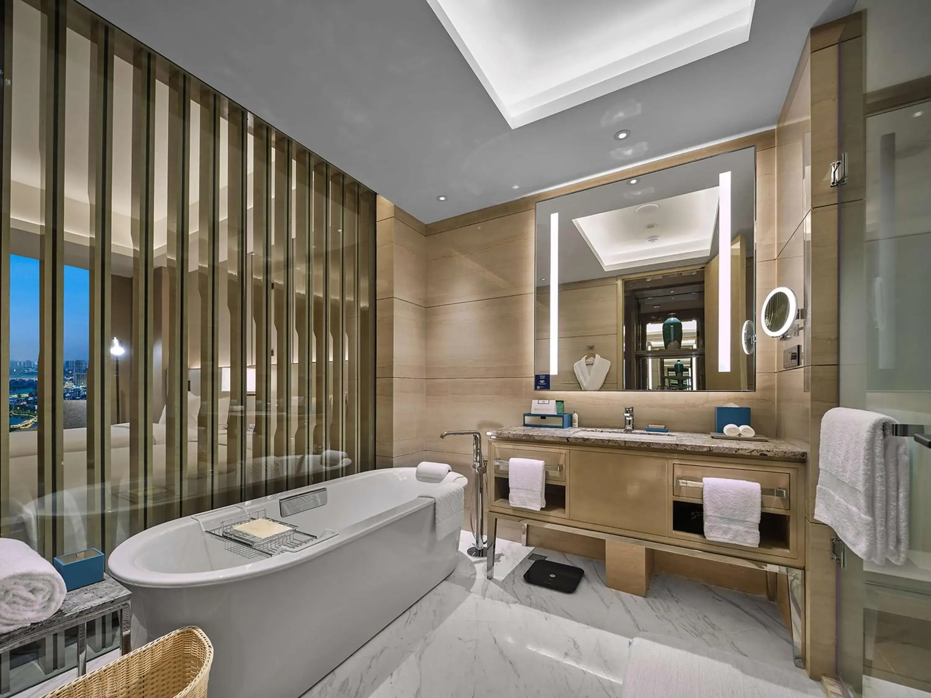 Bathroom in Hilton Beijing Tongzhou Bathroom in Hilton Beijing Tongzhou