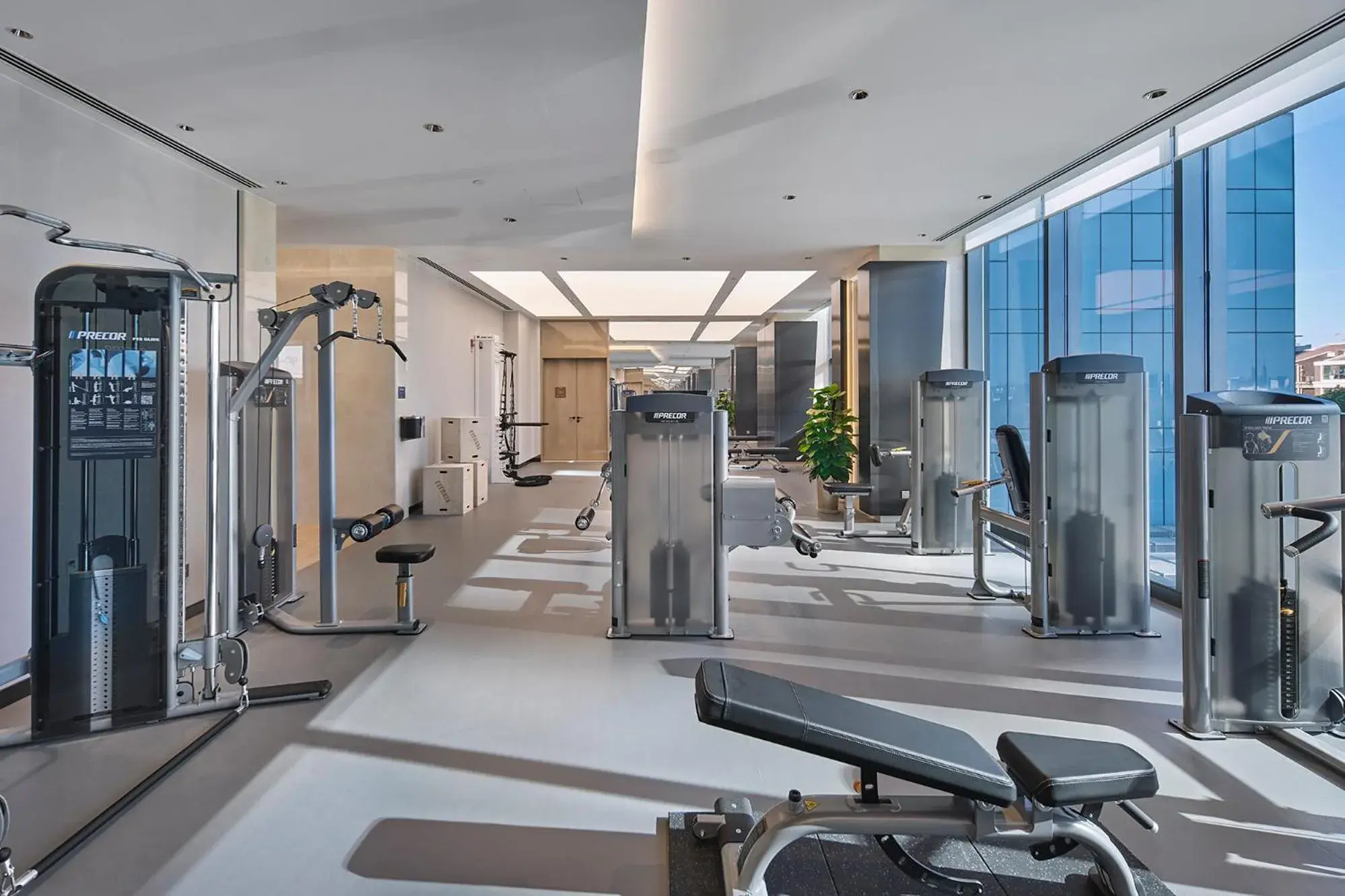 Fitness centre/facilities in Hilton Beijing Tongzhou Fitness centre/facilities in Hilton Beijing Tongzhou