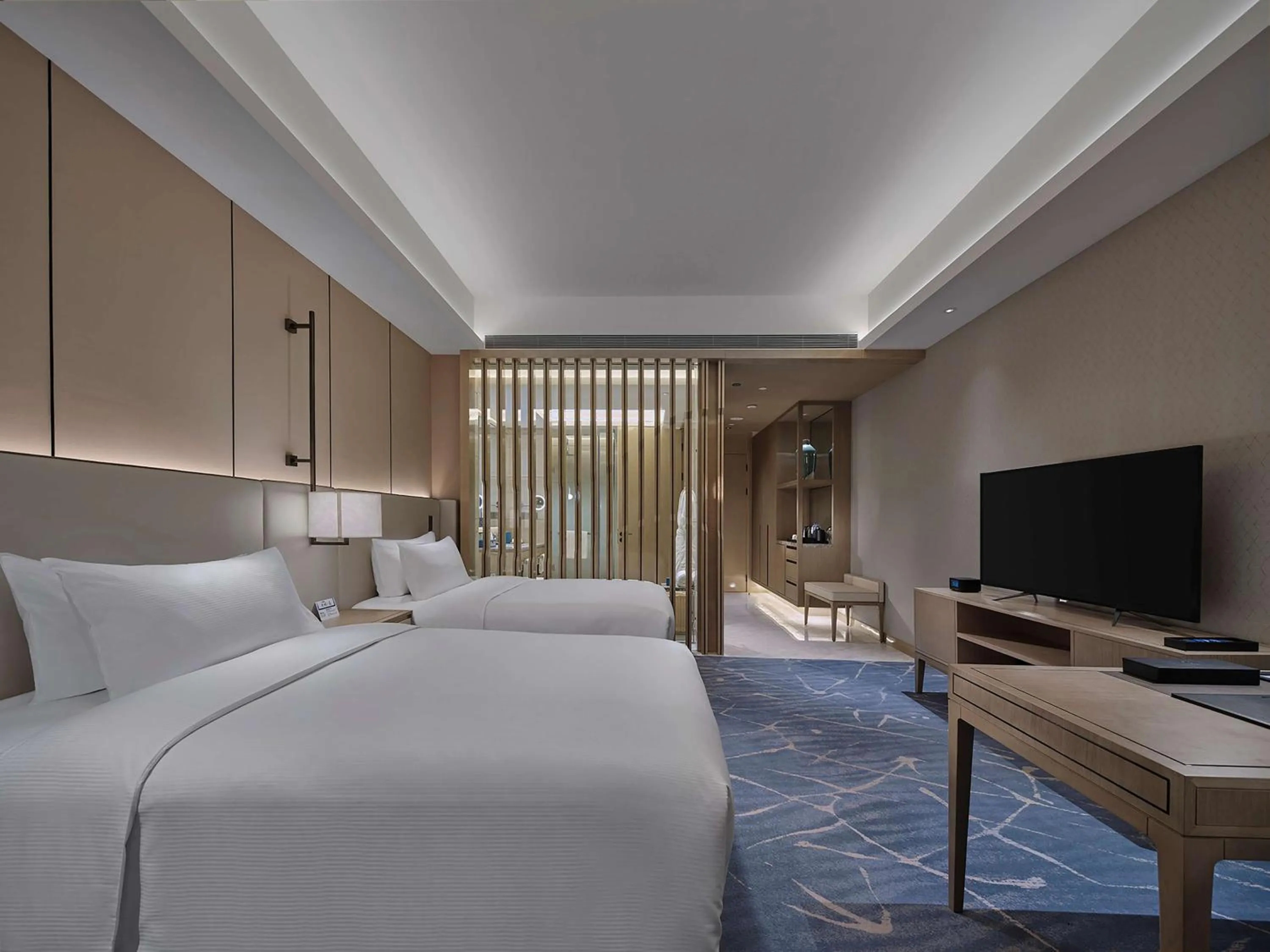 Bed in Hilton Beijing Tongzhou