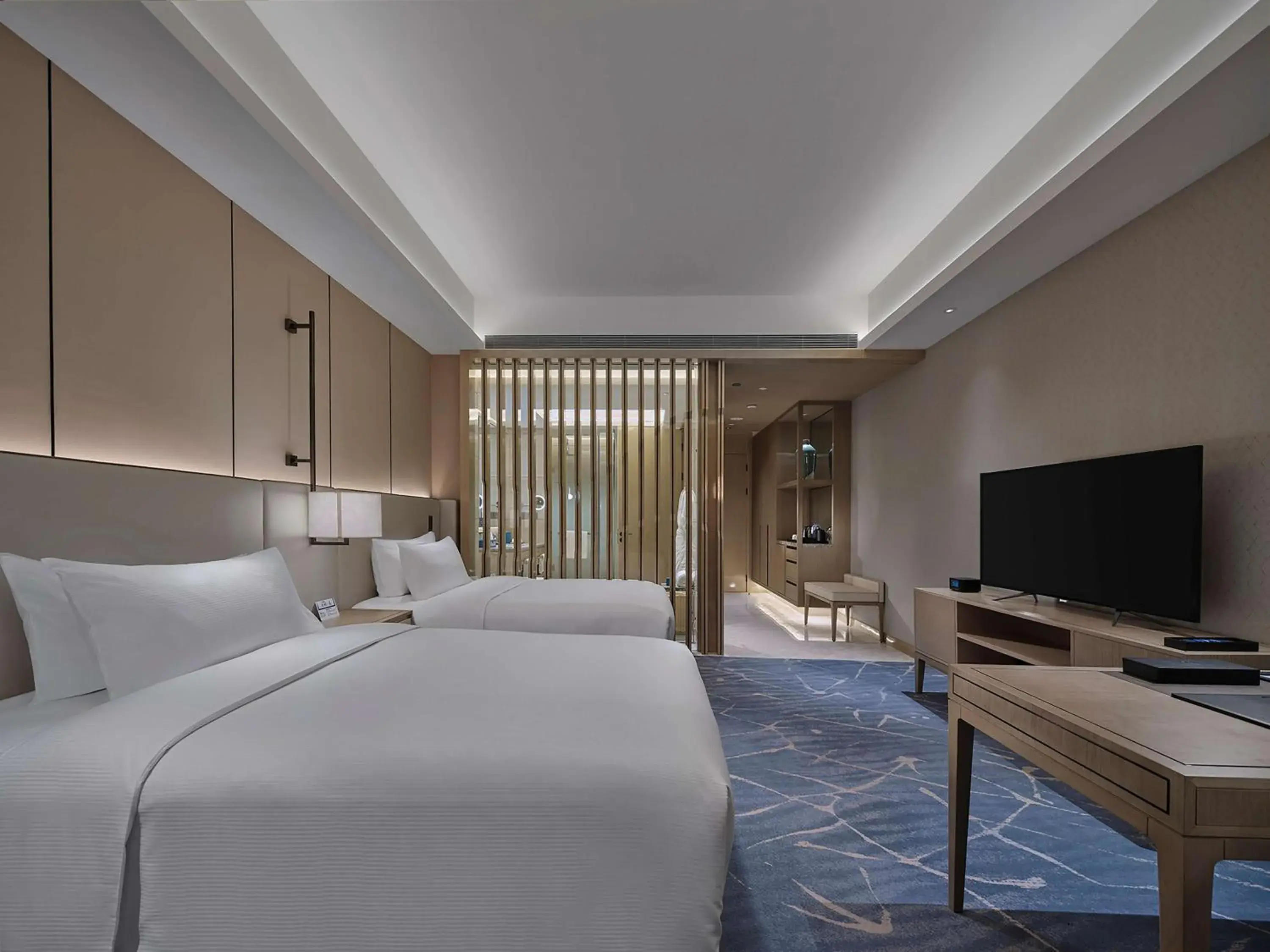 Bed in Hilton Beijing Tongzhou Bed in Hilton Beijing Tongzhou