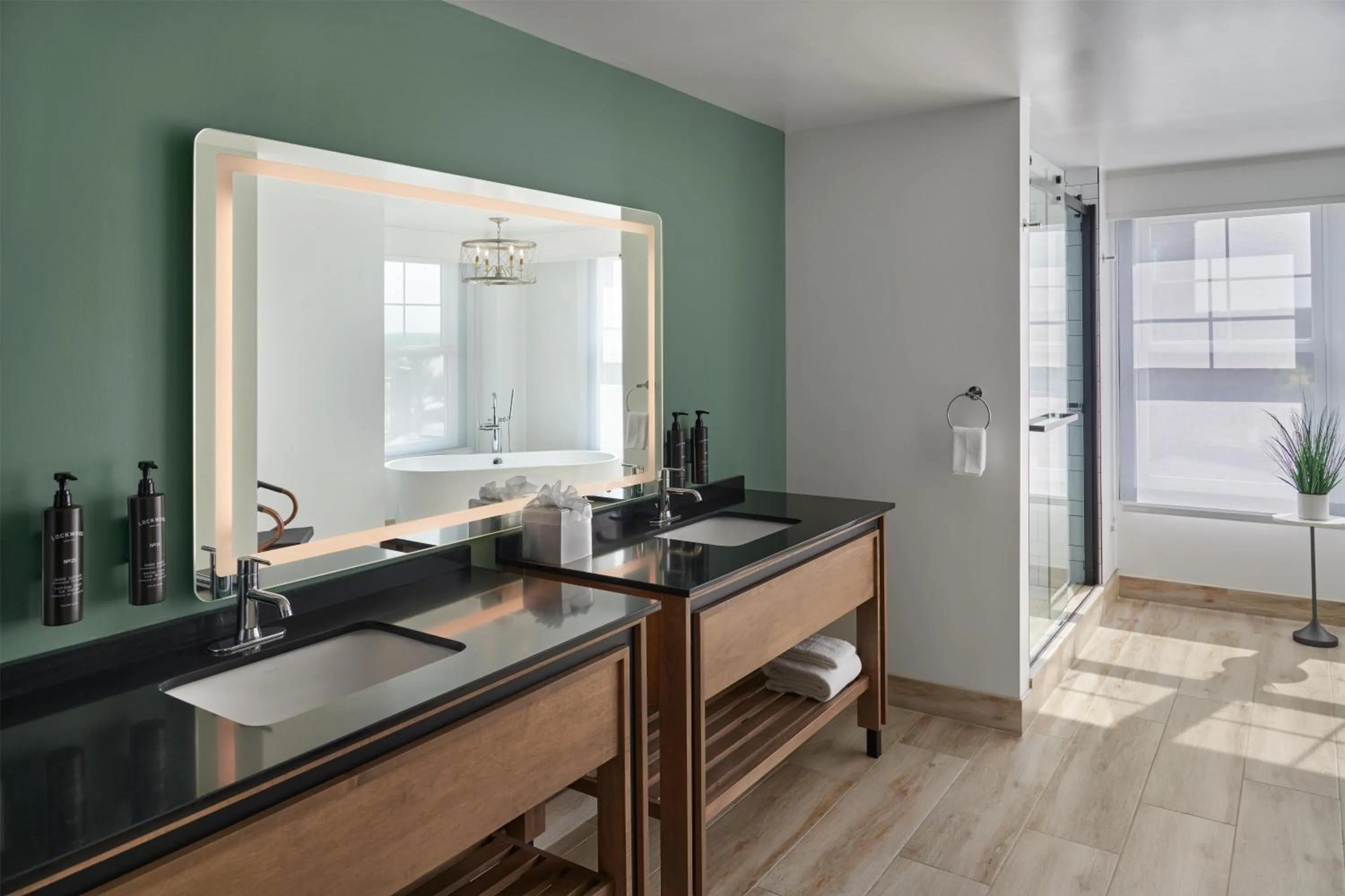 Bathroom in Hotel Canandaigua, Tapestry Collection By Hilton