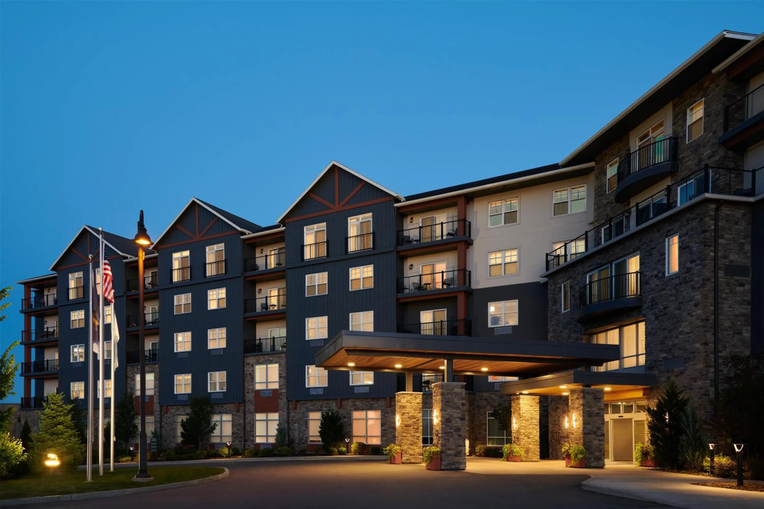 Property building in Hotel Canandaigua, Tapestry Collection By Hilton