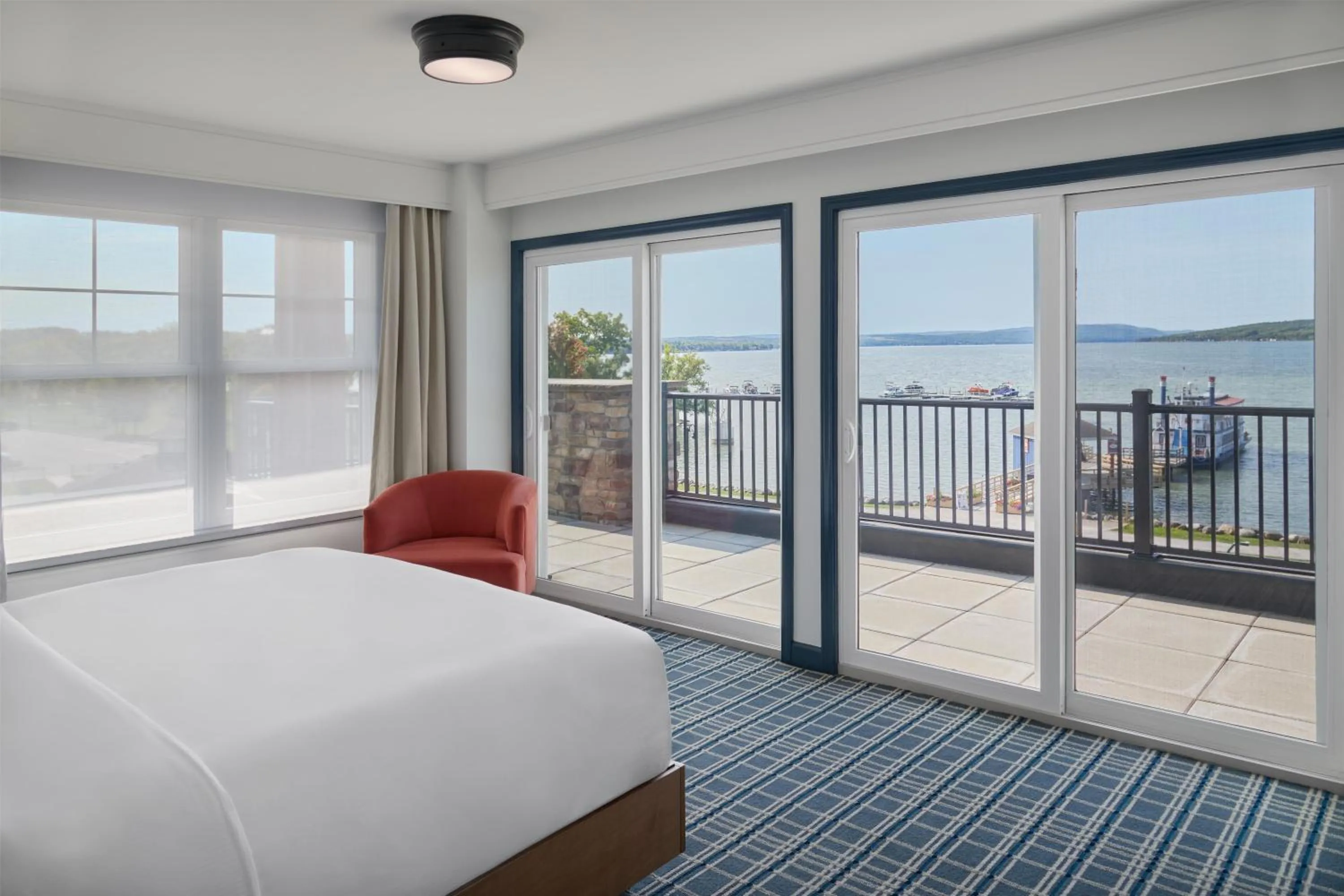 Bed in Hotel Canandaigua, Tapestry Collection By Hilton