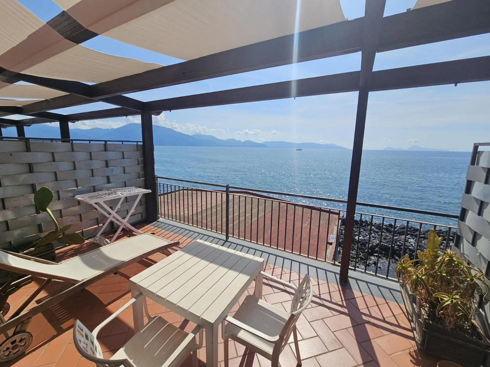 Sea view in Casa Rossa 1888