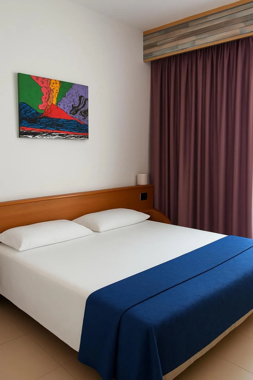 Photo of the whole room, Bed in Casa Rossa 1888