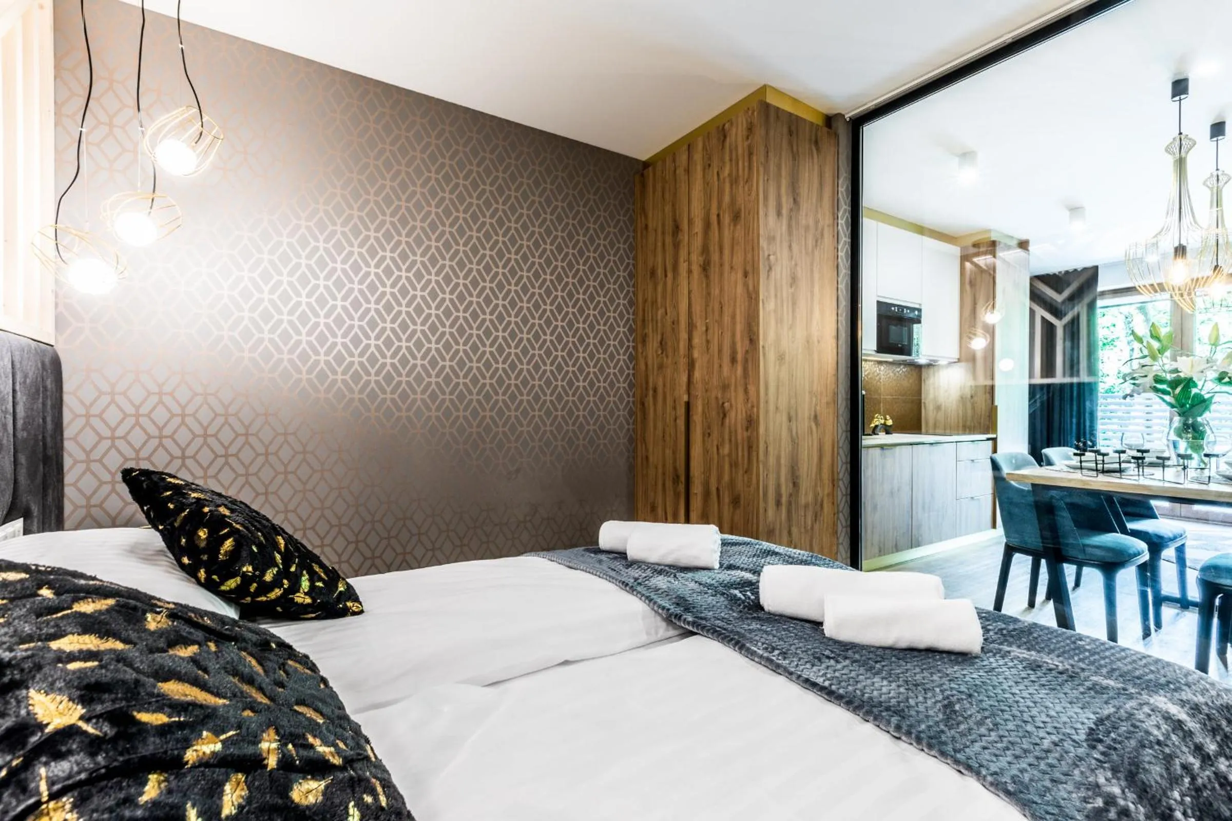 Bed in Aparthotel Prestige & SPA