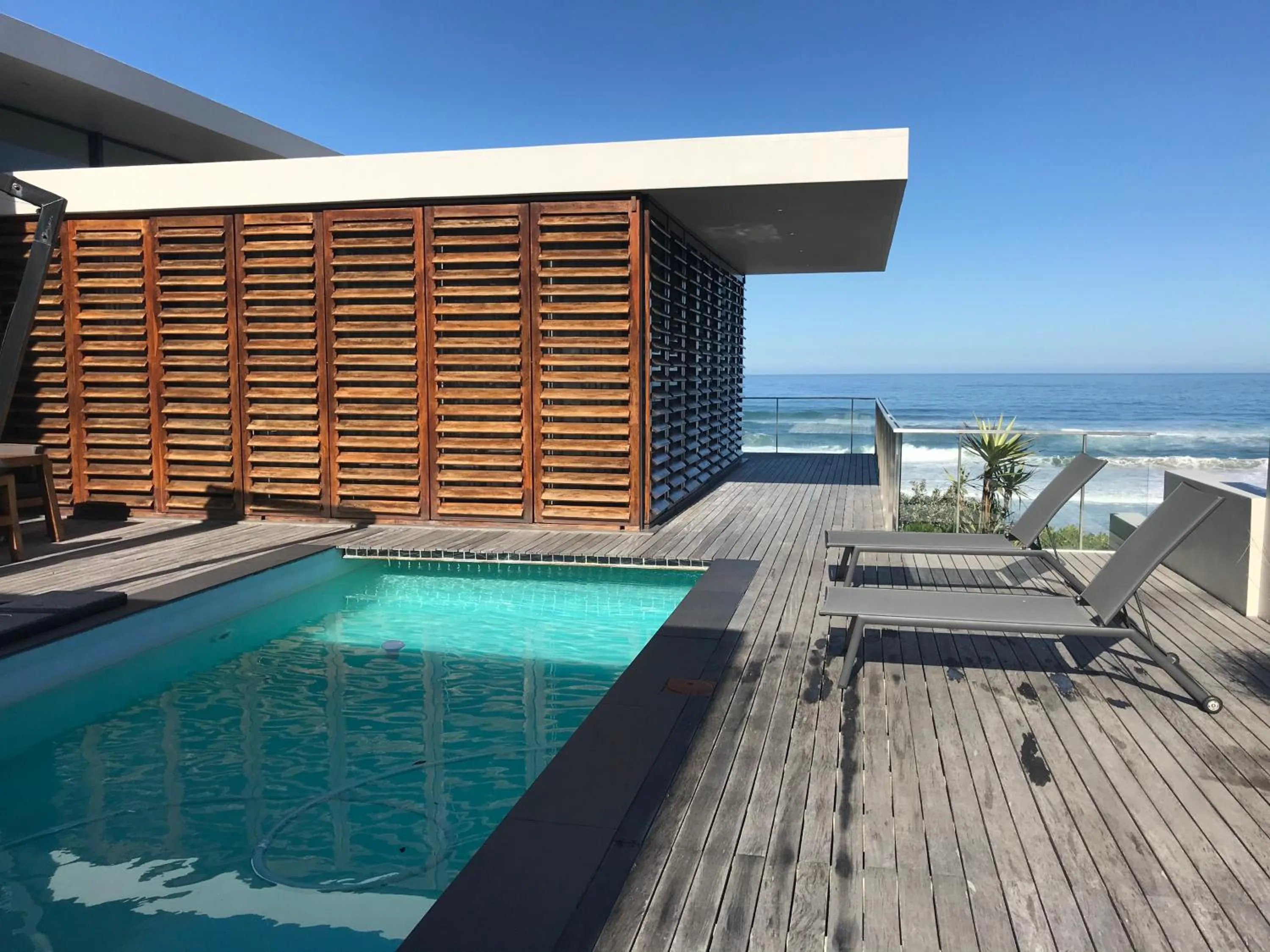 Swimming pool in The Ocean View Guest House