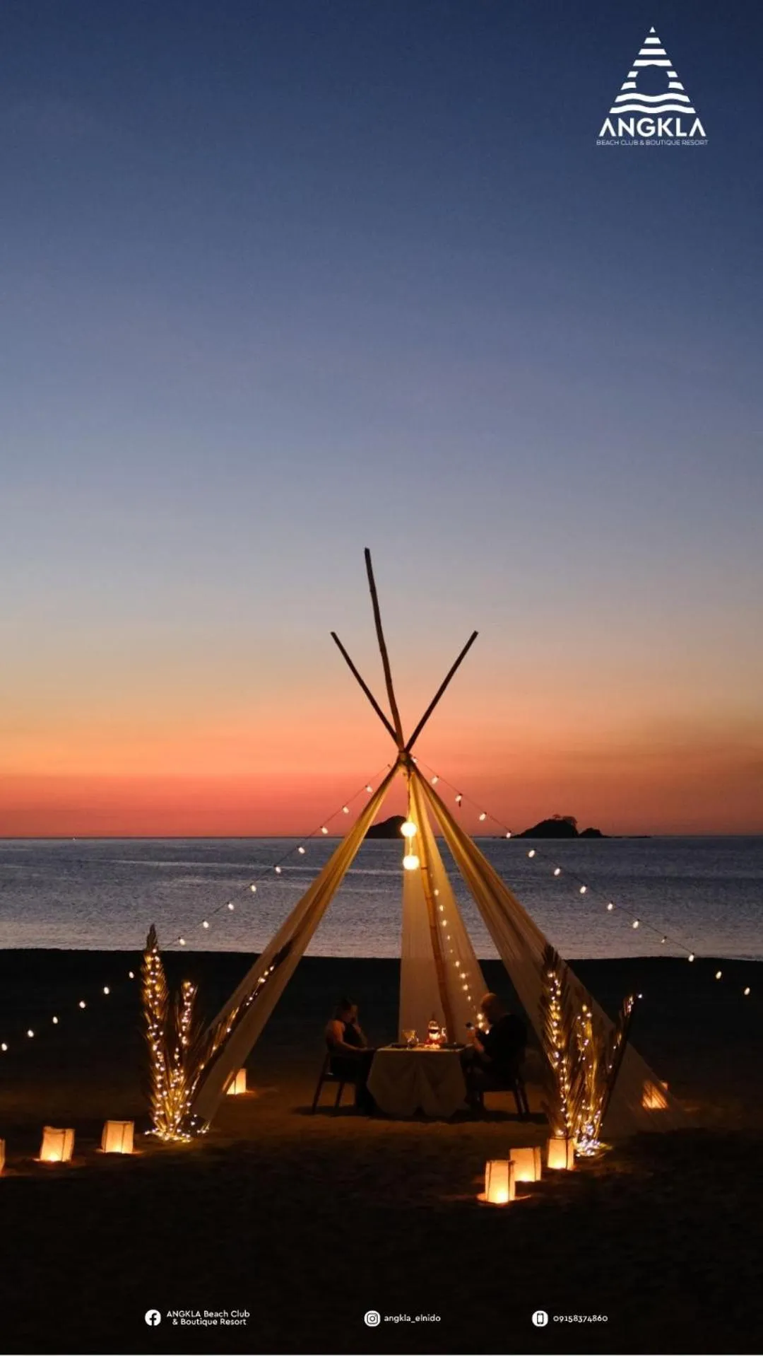 Beach in ANGKLA Beach Club & Boutique Resort