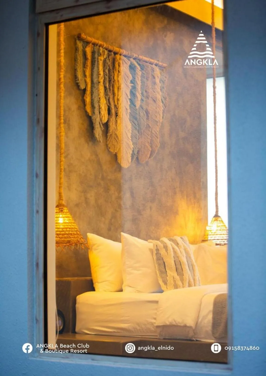 Bedroom in ANGKLA Beach Club & Boutique Resort