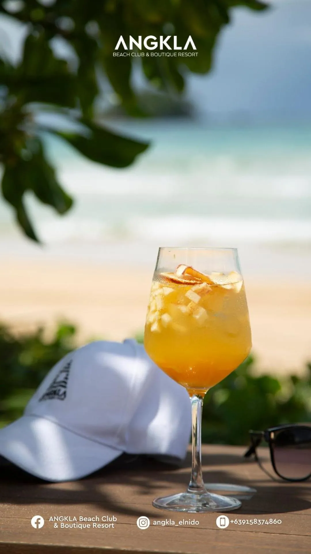 Drinks in ANGKLA Beach Club & Boutique Resort