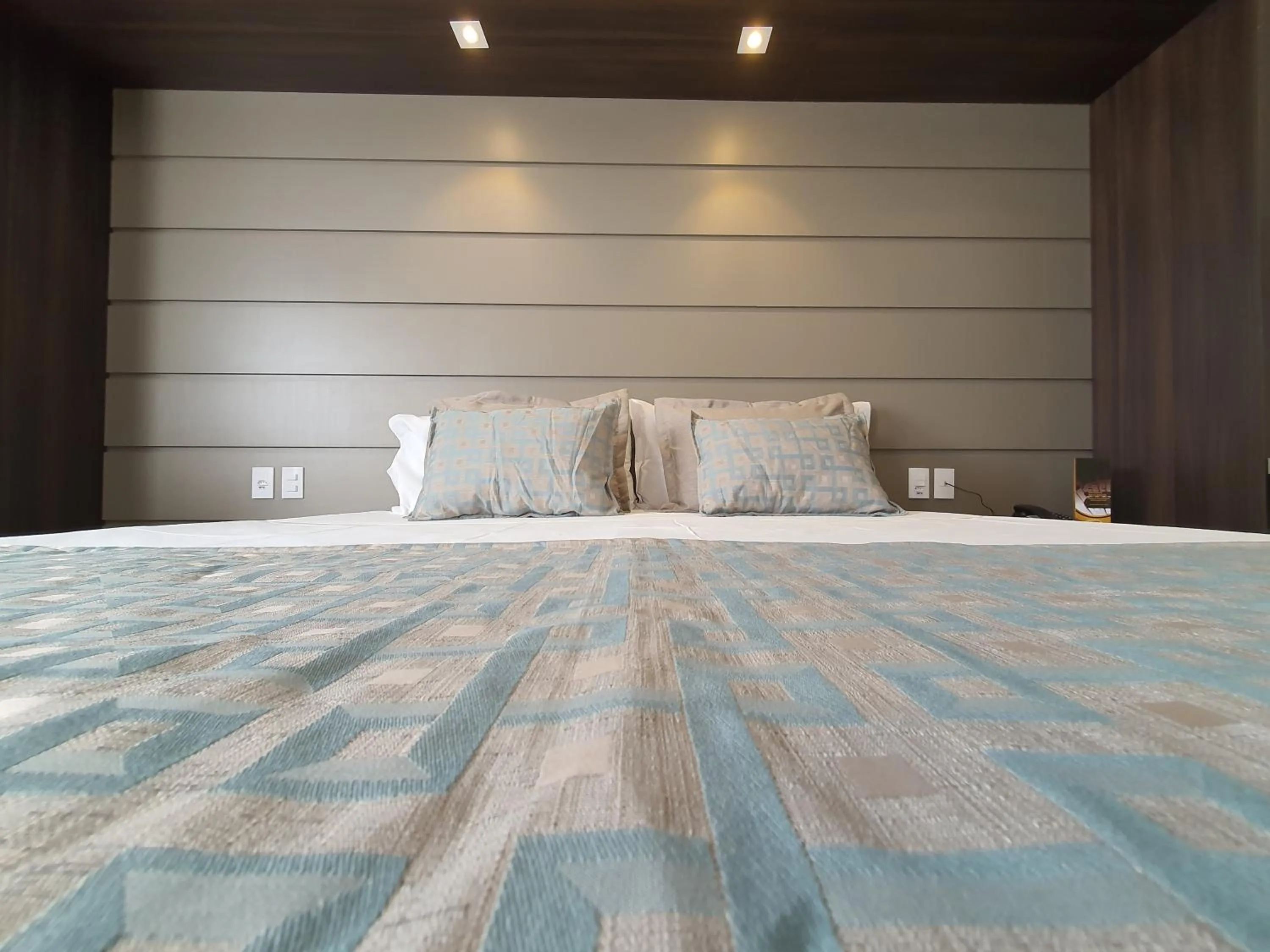 Bedroom, Bed in Class Hotel Piracicaba