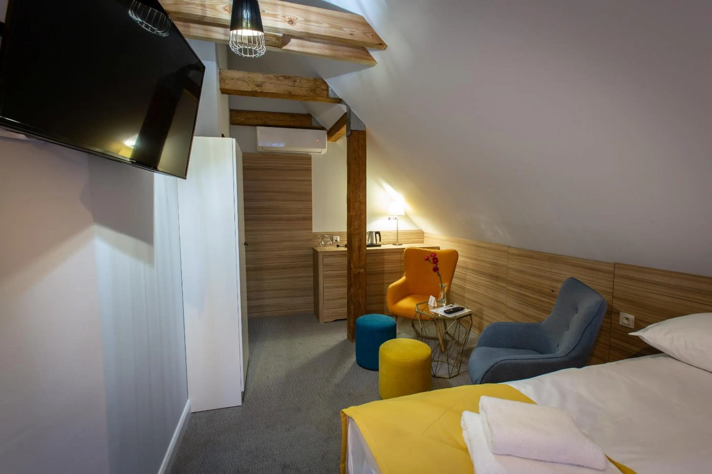 View (from property/room), Bed in Aparthotel Jurowiecka 60