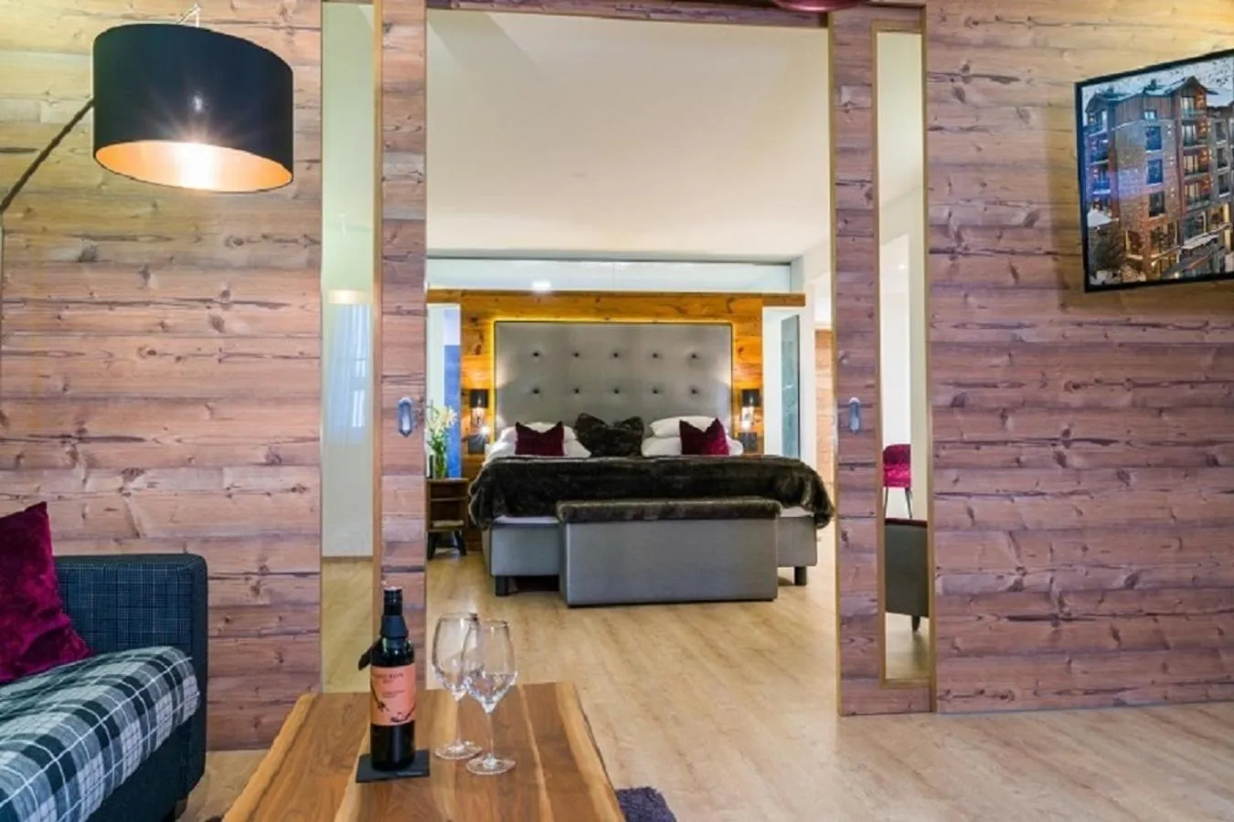 Bed in Sporthotel Cinderella