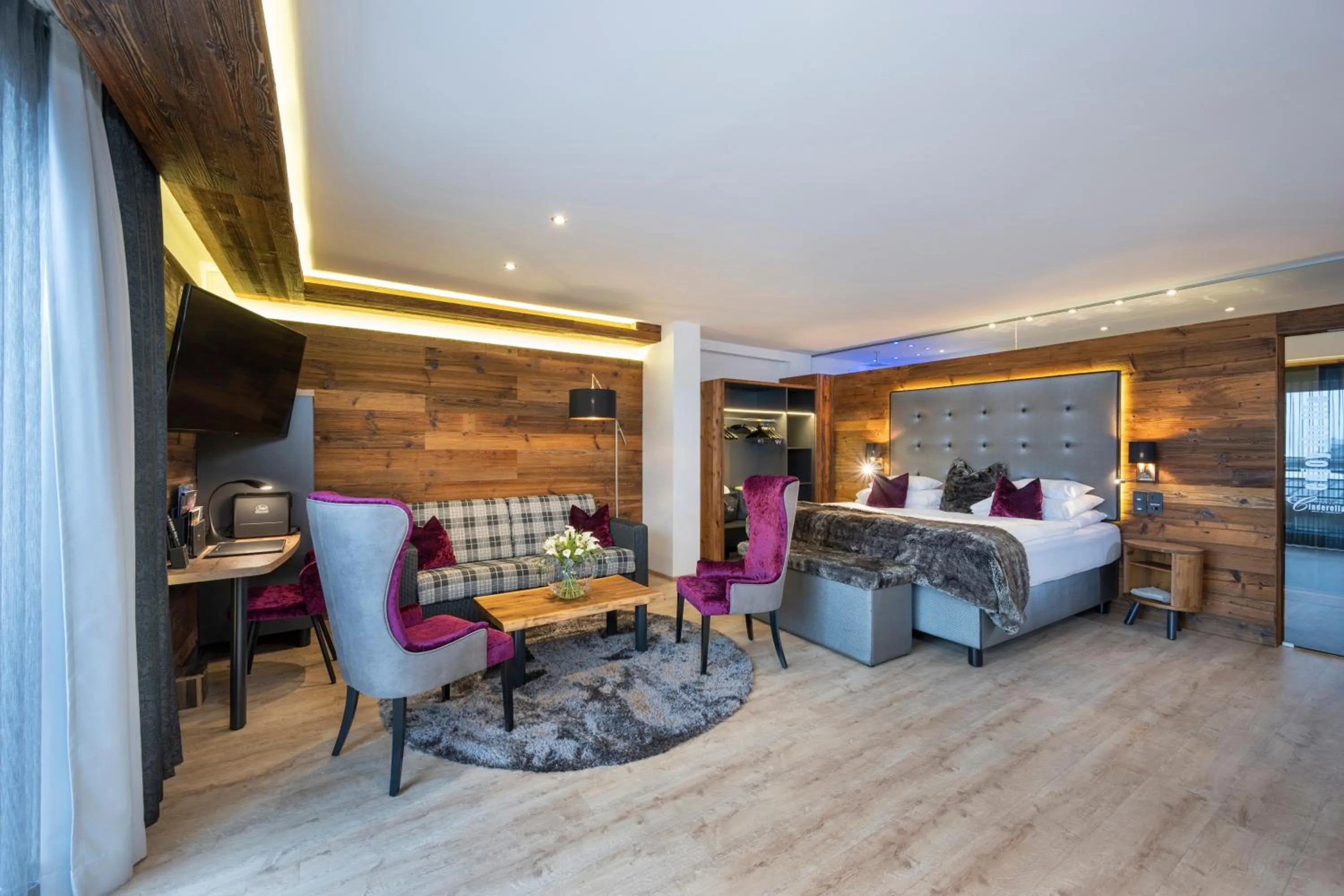 Bed in Sporthotel Cinderella