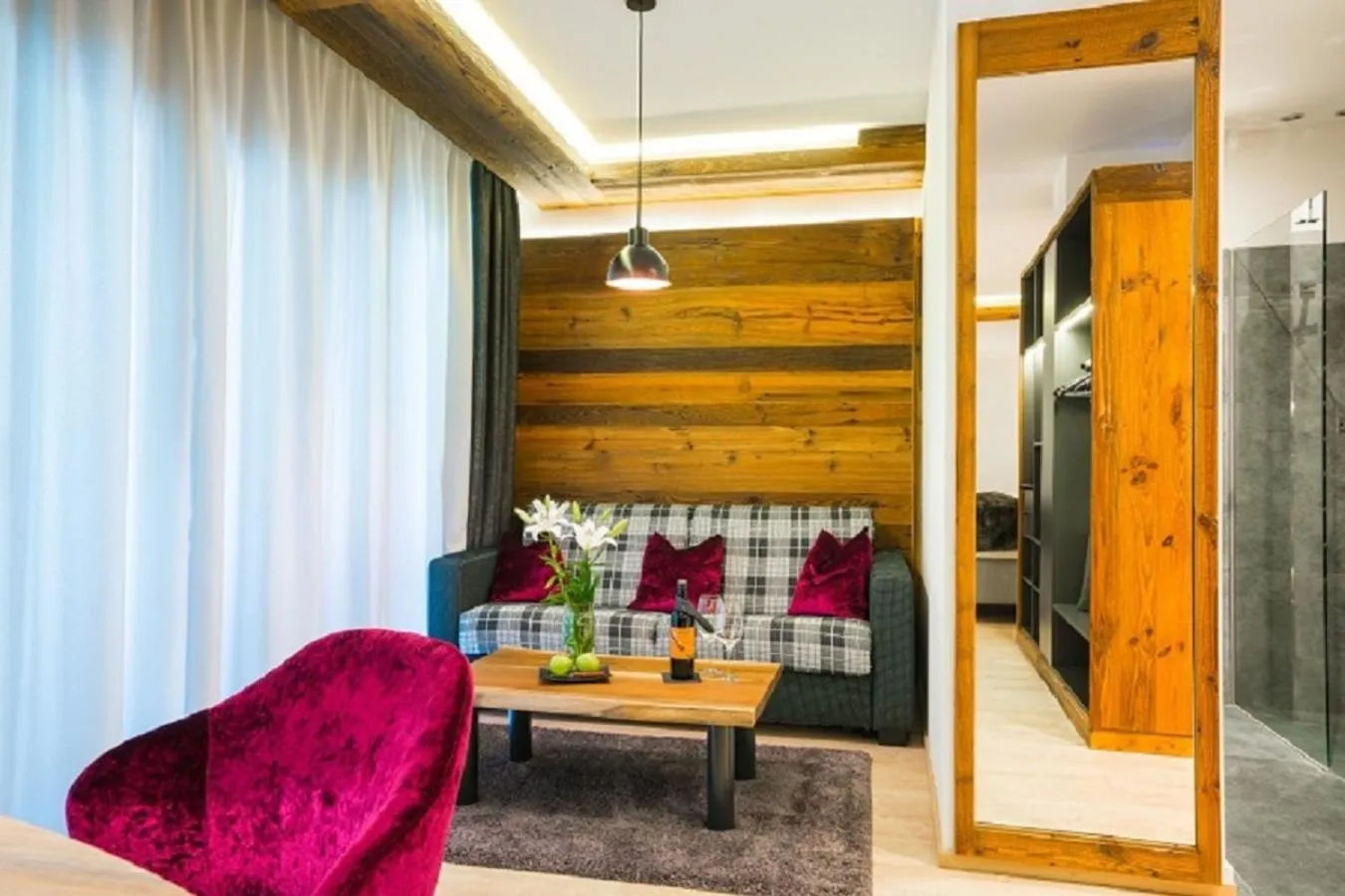 Living room in Sporthotel Cinderella