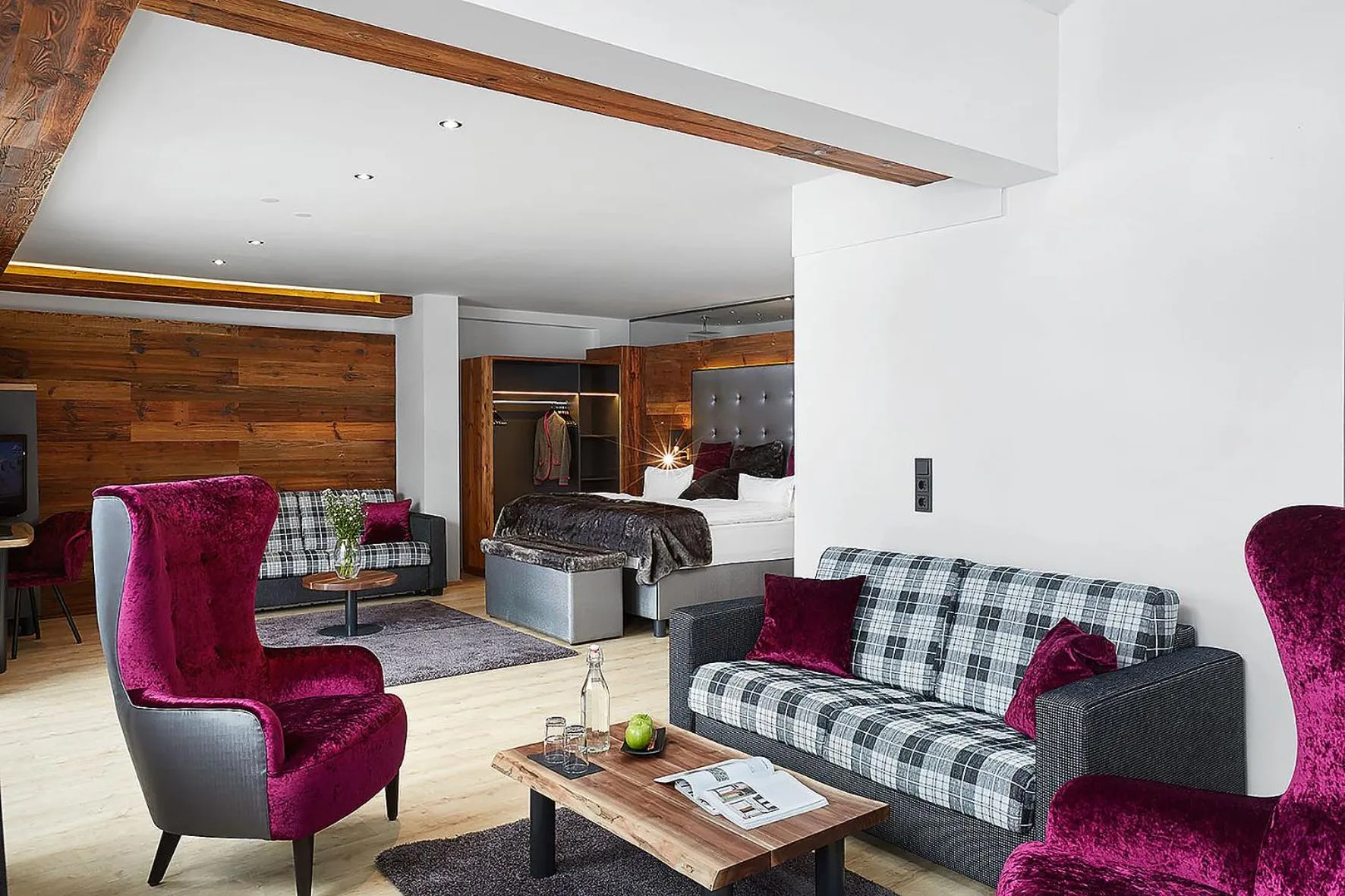 Bed in Sporthotel Cinderella