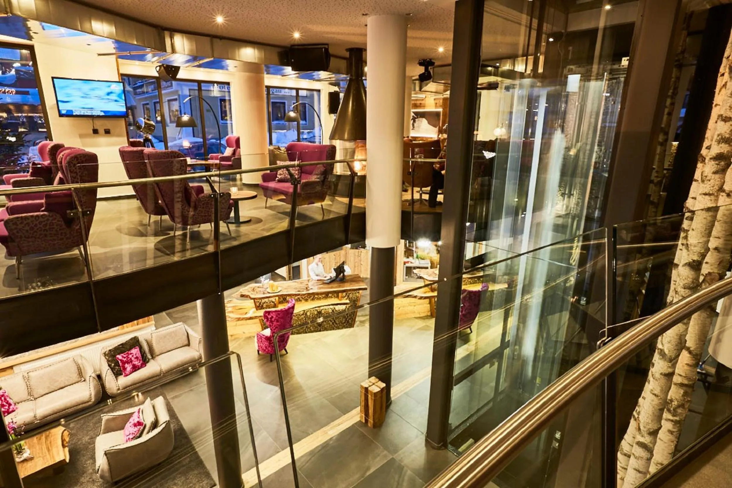 Lobby or reception in Sporthotel Cinderella