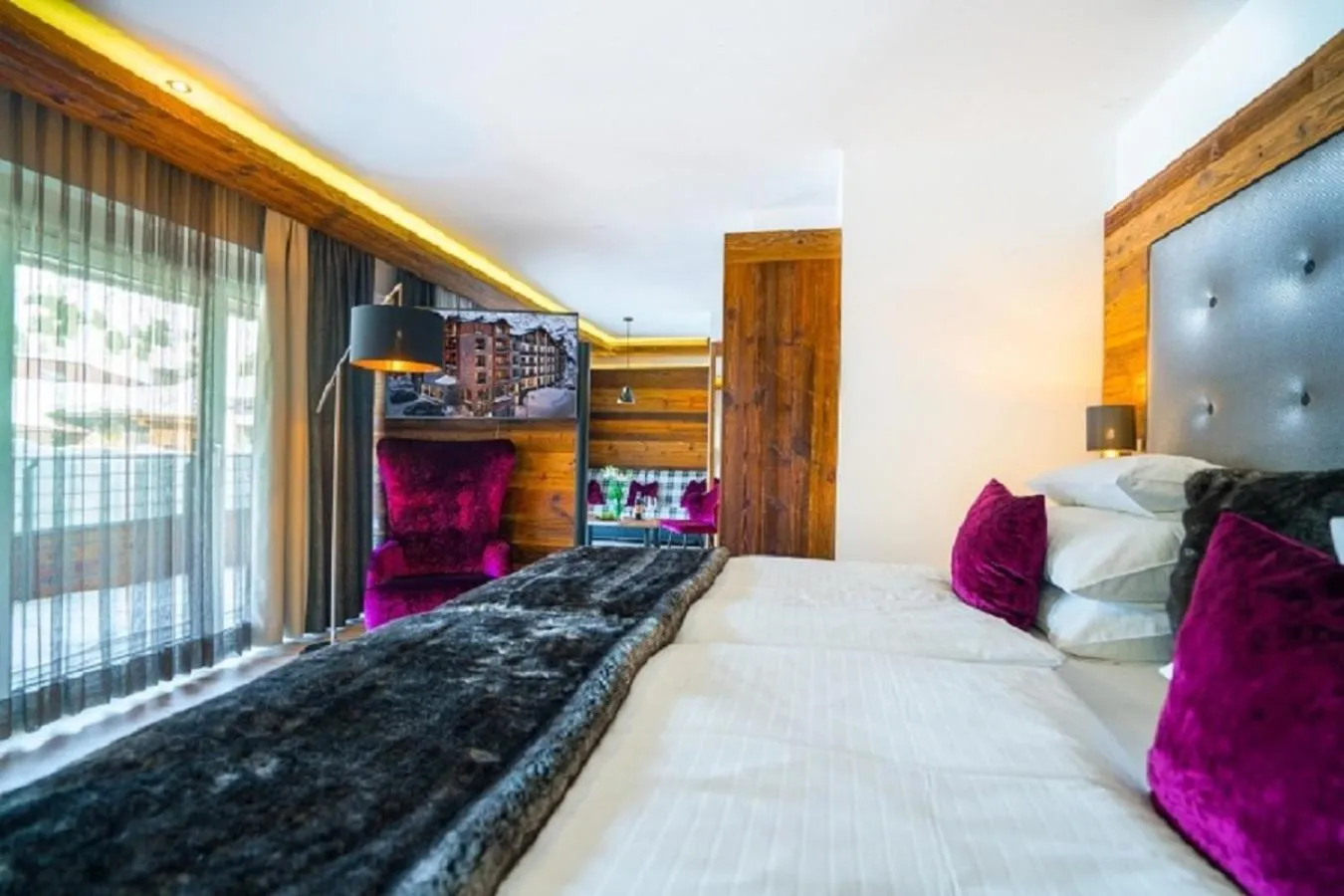 Bed in Sporthotel Cinderella