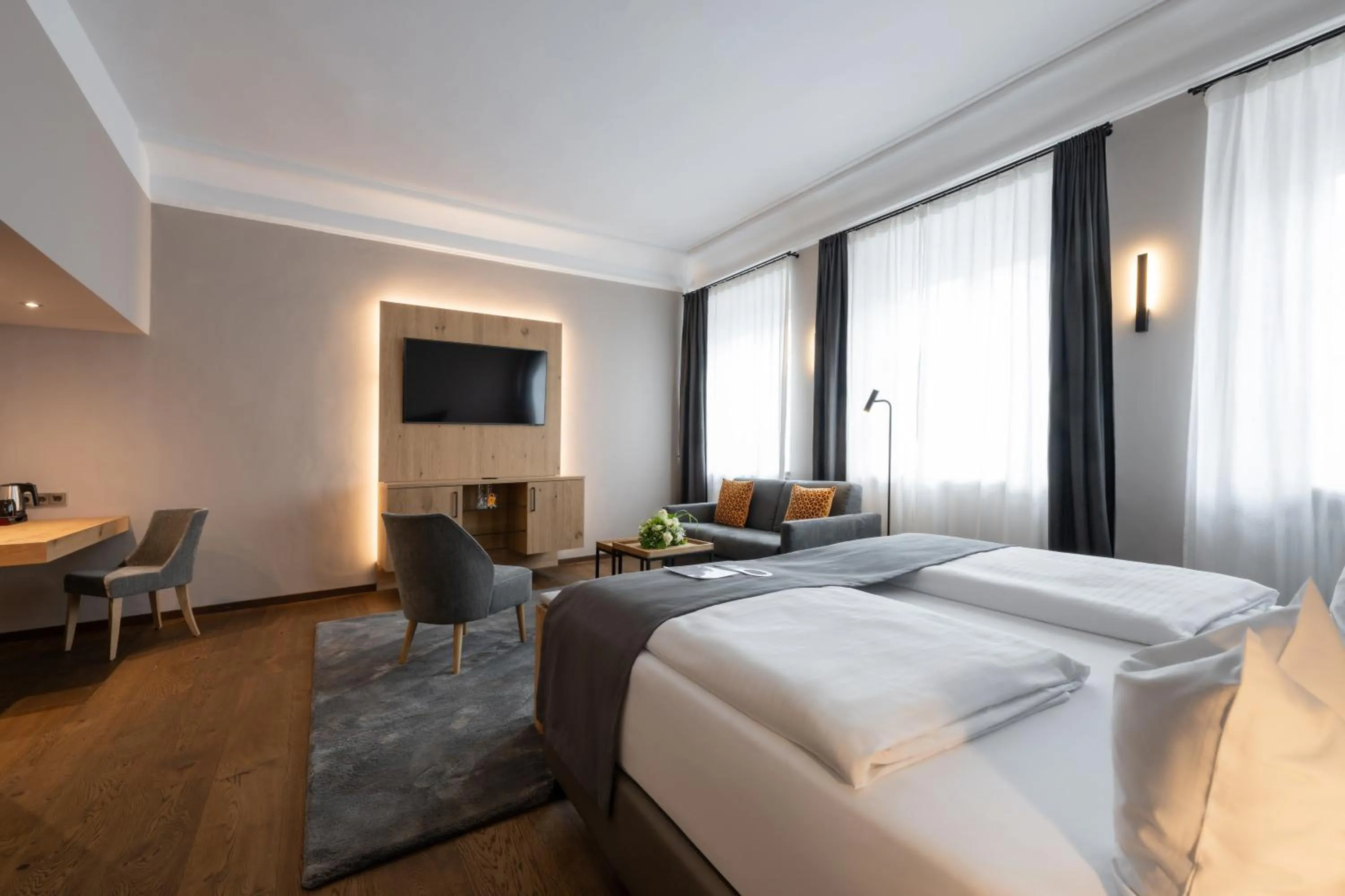 Bed in Hotel Goldene Sonne