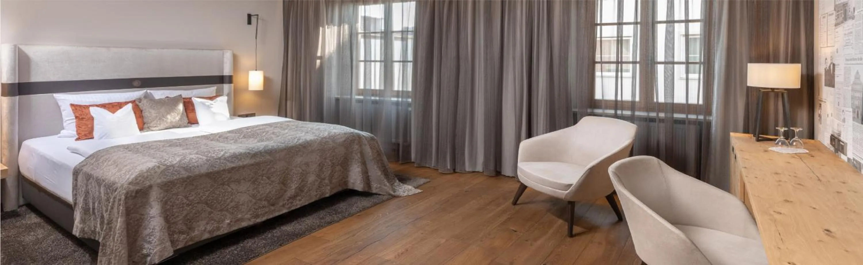 Bed in Hotel Goldene Sonne