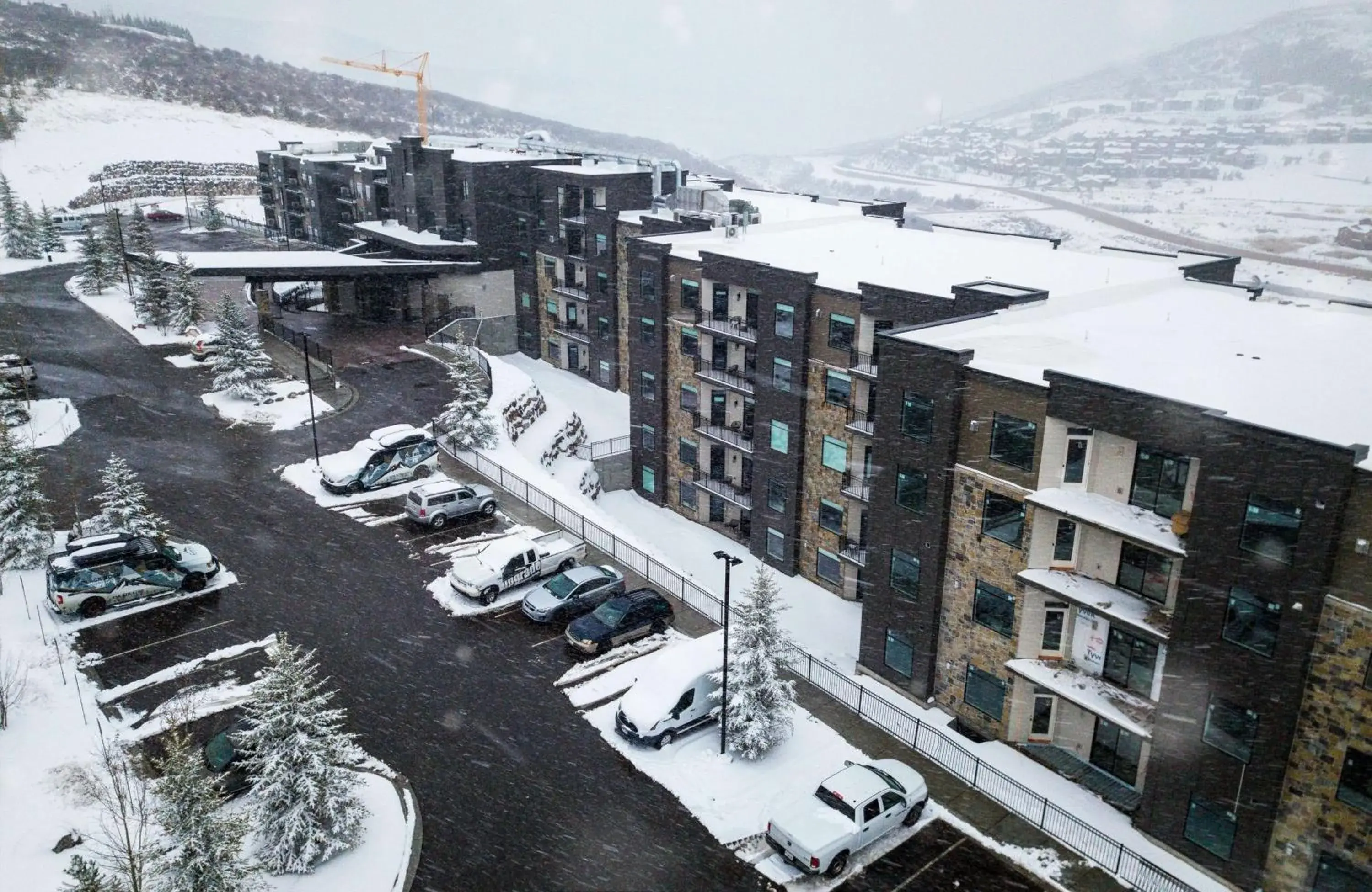 Property building in Black Rock Mountain Resort Property building in Black Rock Mountain Resort