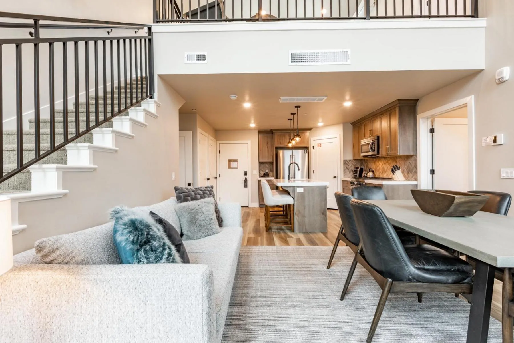 Seating area in Black Rock Mountain Resort