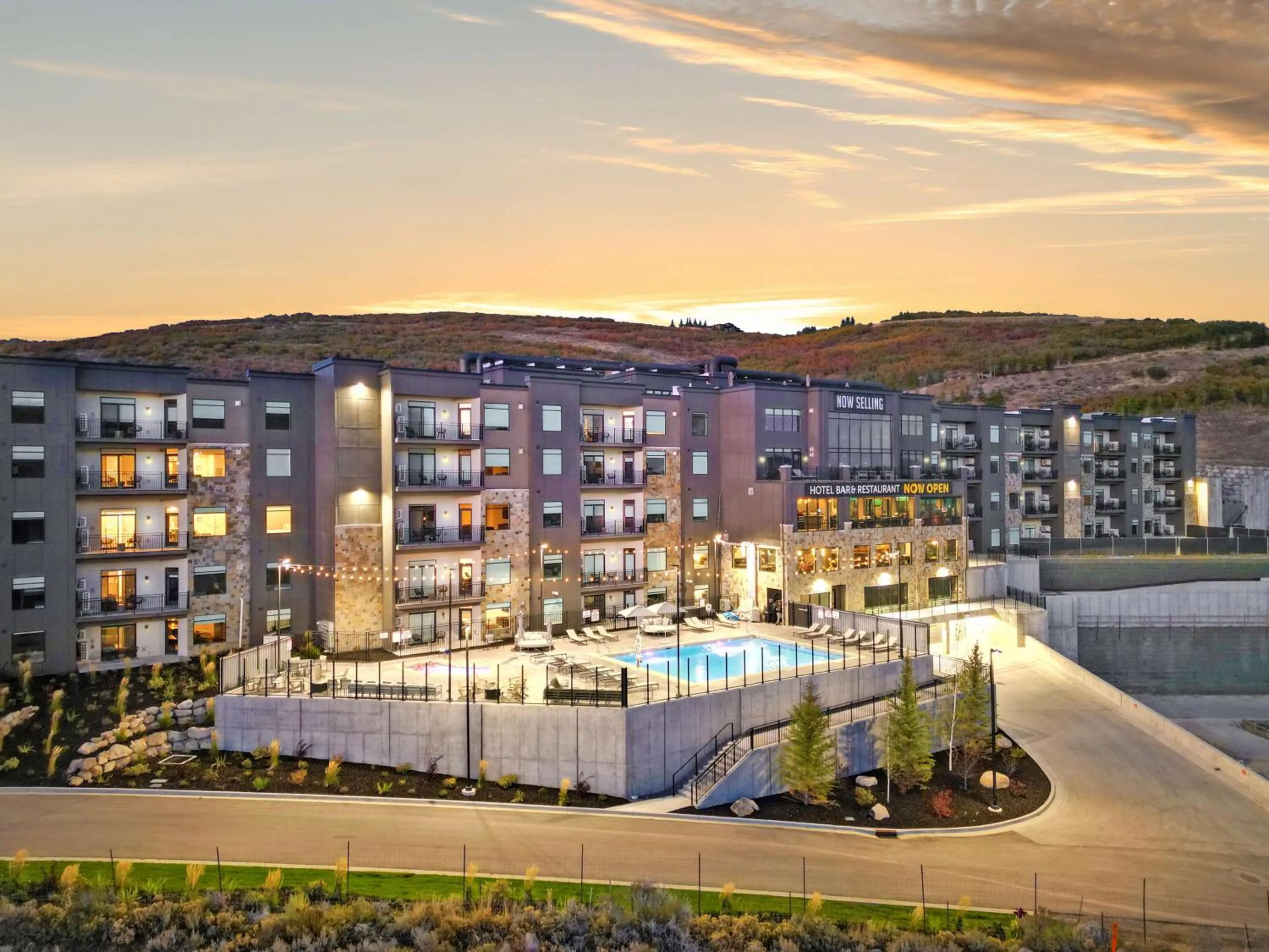 Property building in Black Rock Mountain Resort