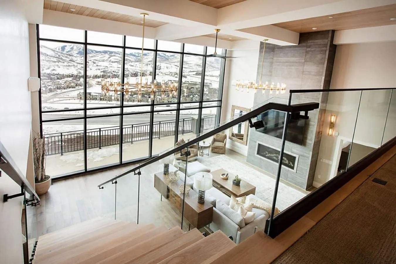 Living room in Black Rock Mountain Resort