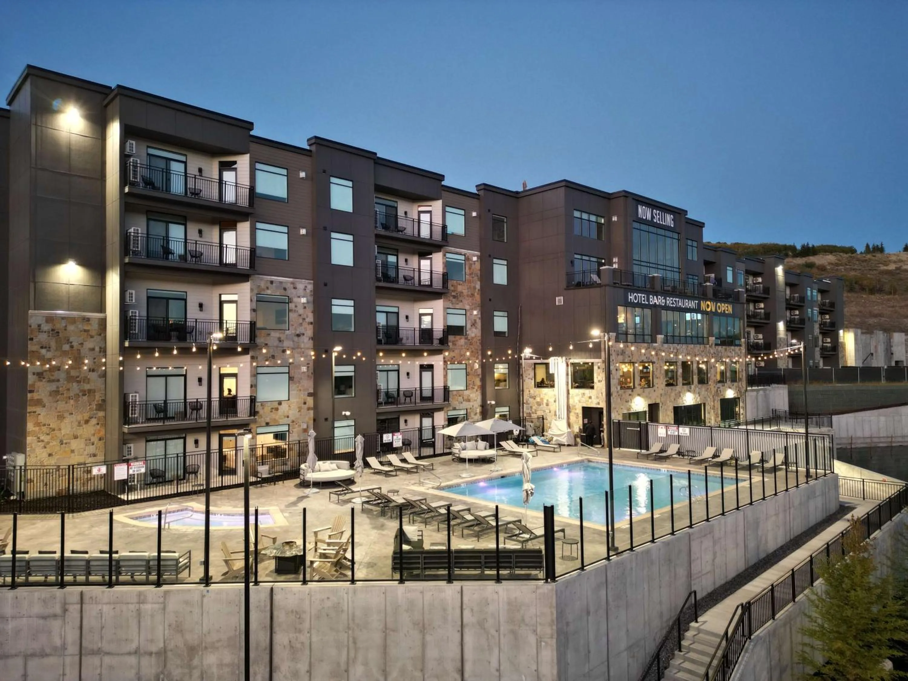 Property building in Black Rock Mountain Resort