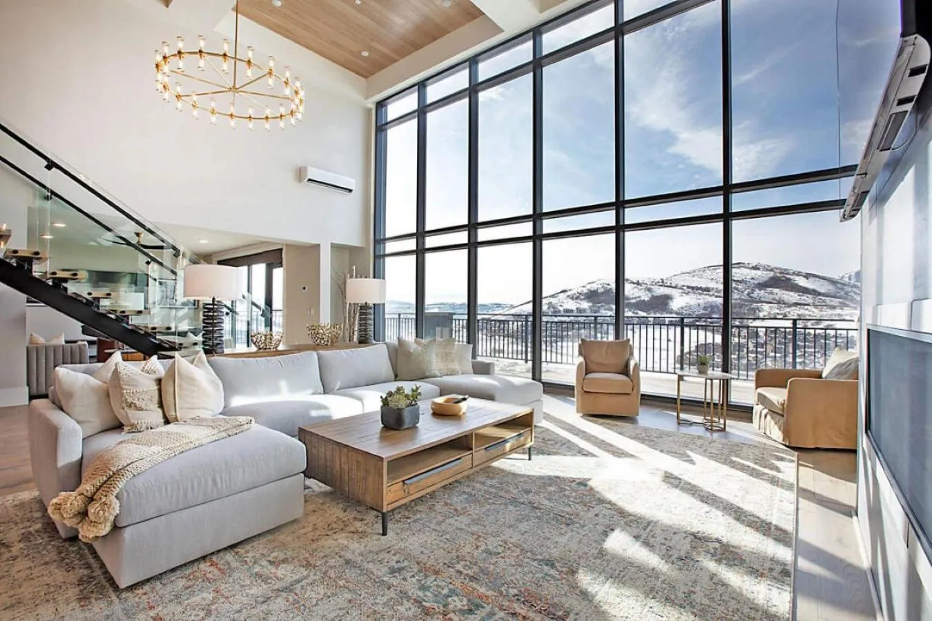 Living room in Black Rock Mountain Resort