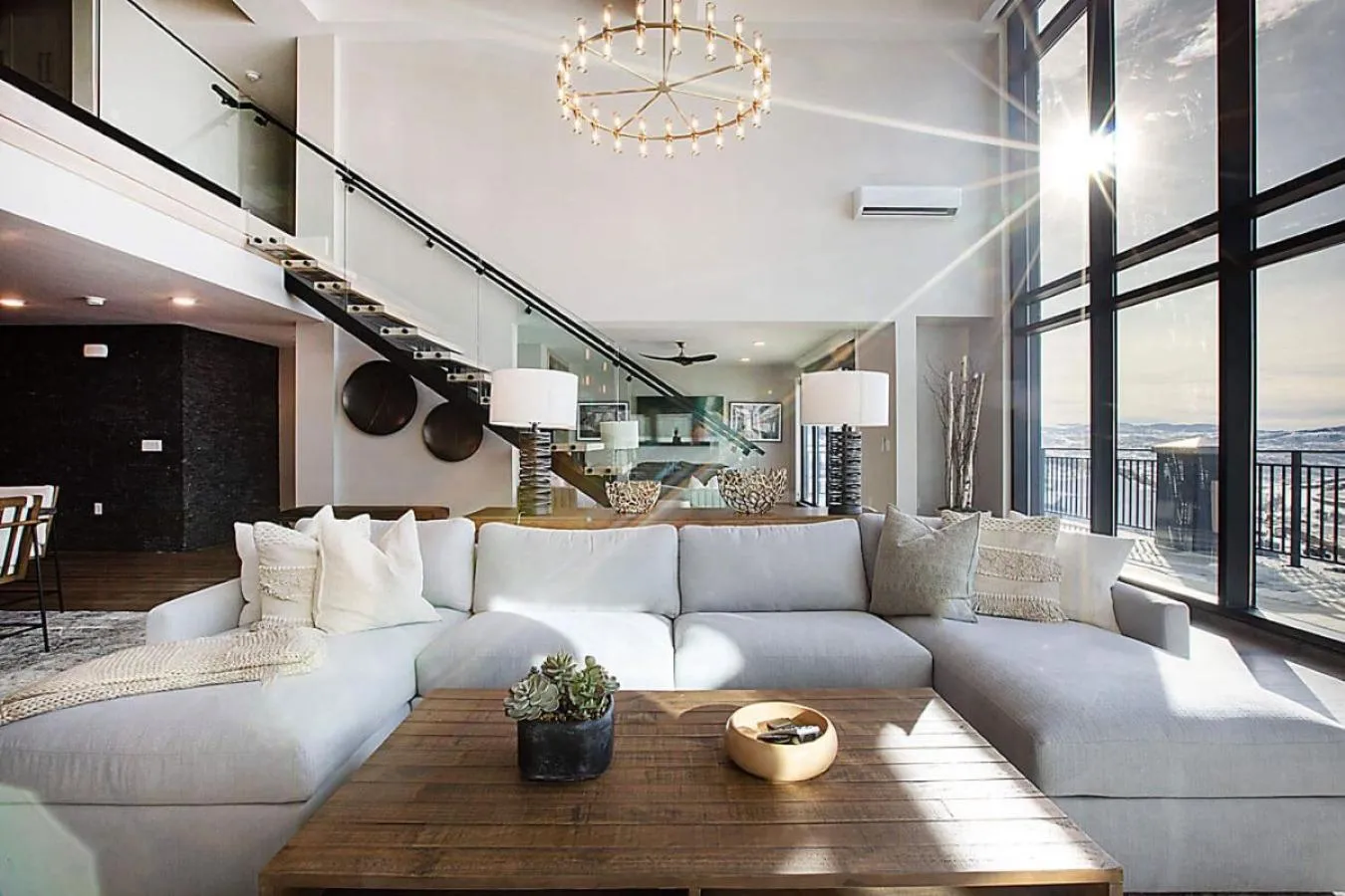 Living room in Black Rock Mountain Resort