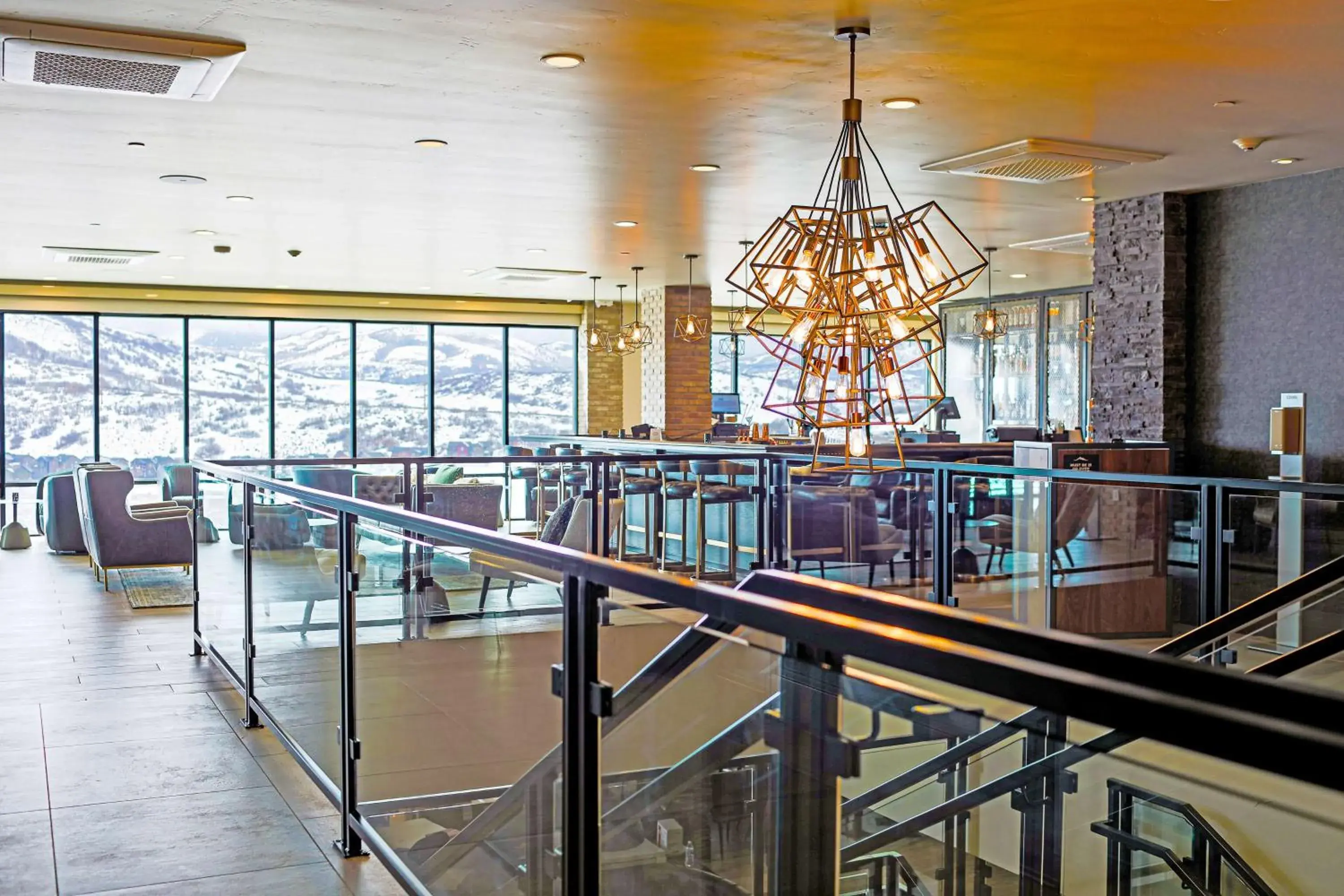 Lounge or bar in Black Rock Mountain Resort Lounge or bar in Black Rock Mountain Resort