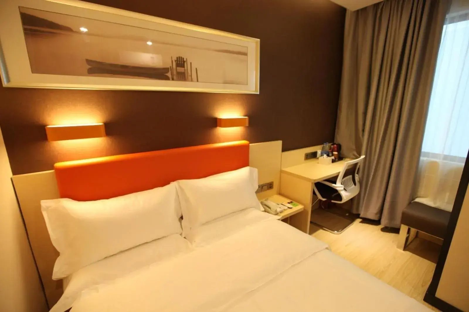 Bed in 7Days Premium Harbin Xuefu Road Branch Bed in 7Days Premium Harbin Xuefu Road Branch