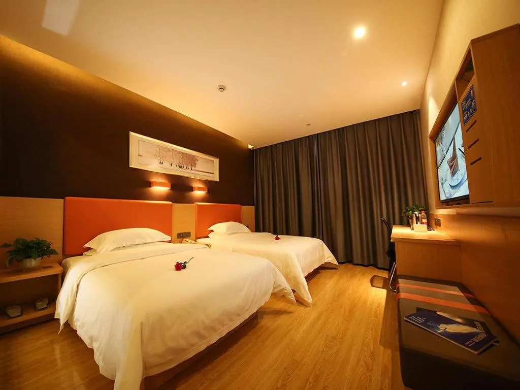 Bed in 7Days Premium Deyang Zhongjiang Chengbei Passenger Station Branch