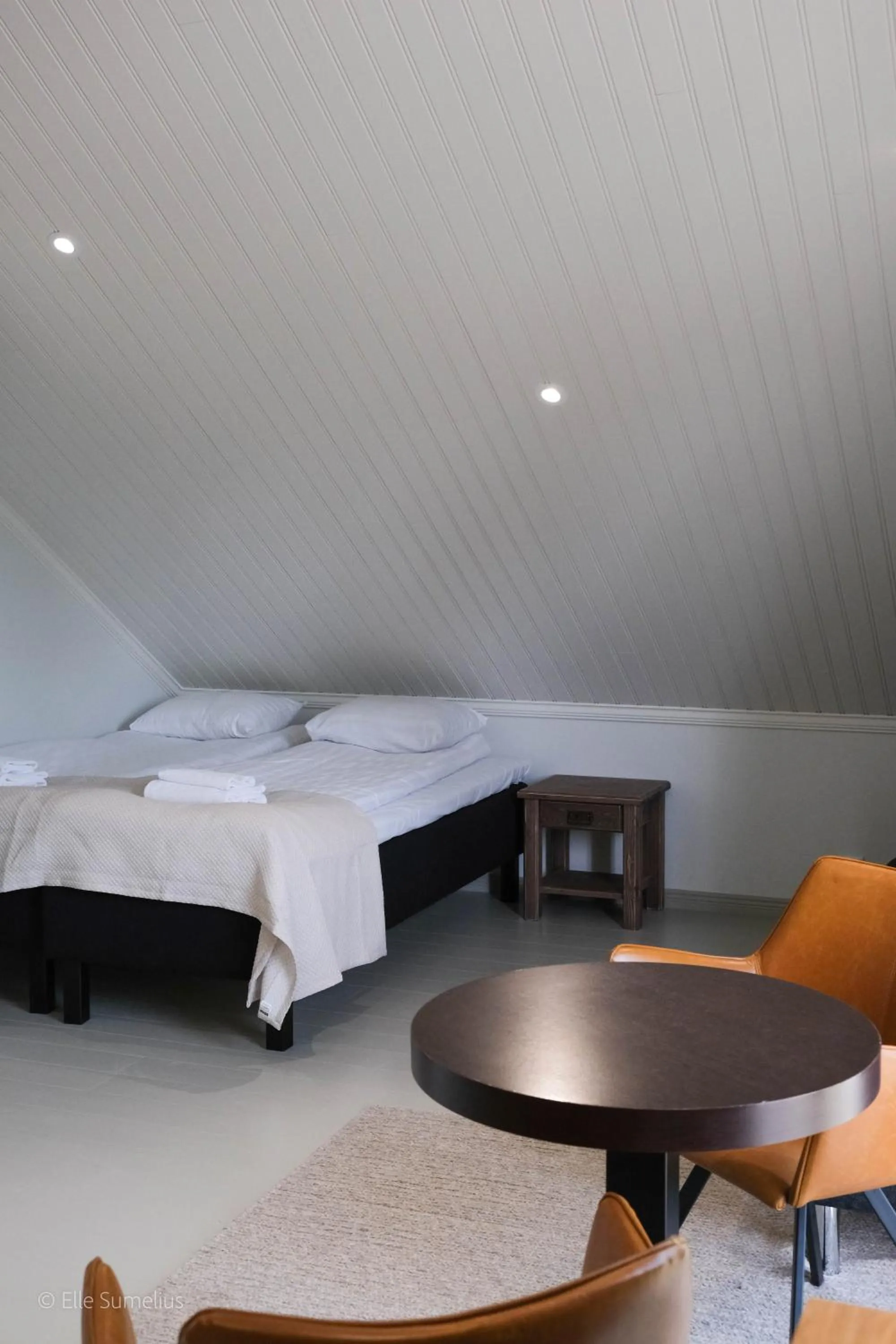 Bed in Gammelgård Pizza & Padel Resort