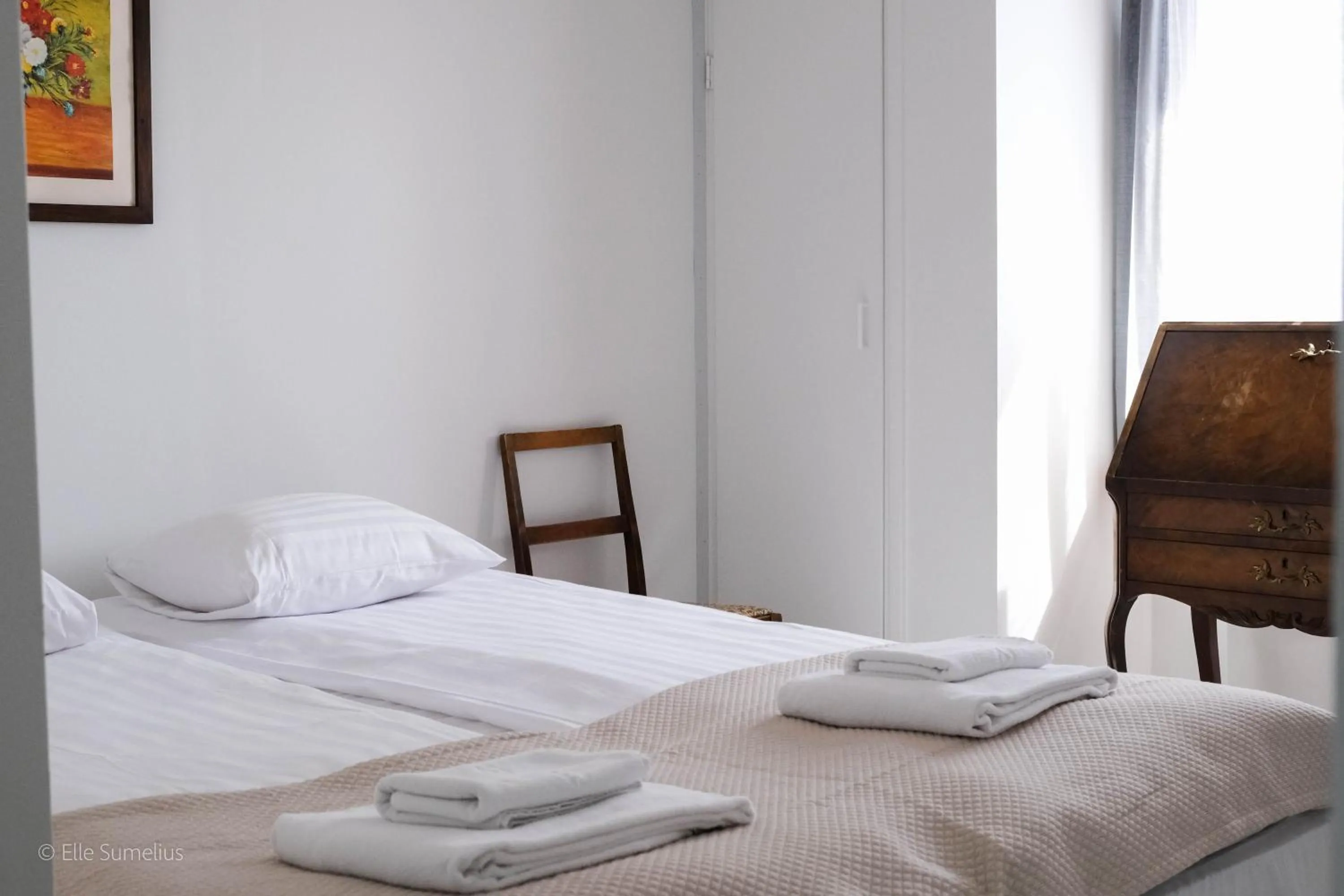 Bed in Gammelgård Pizza & Padel Resort