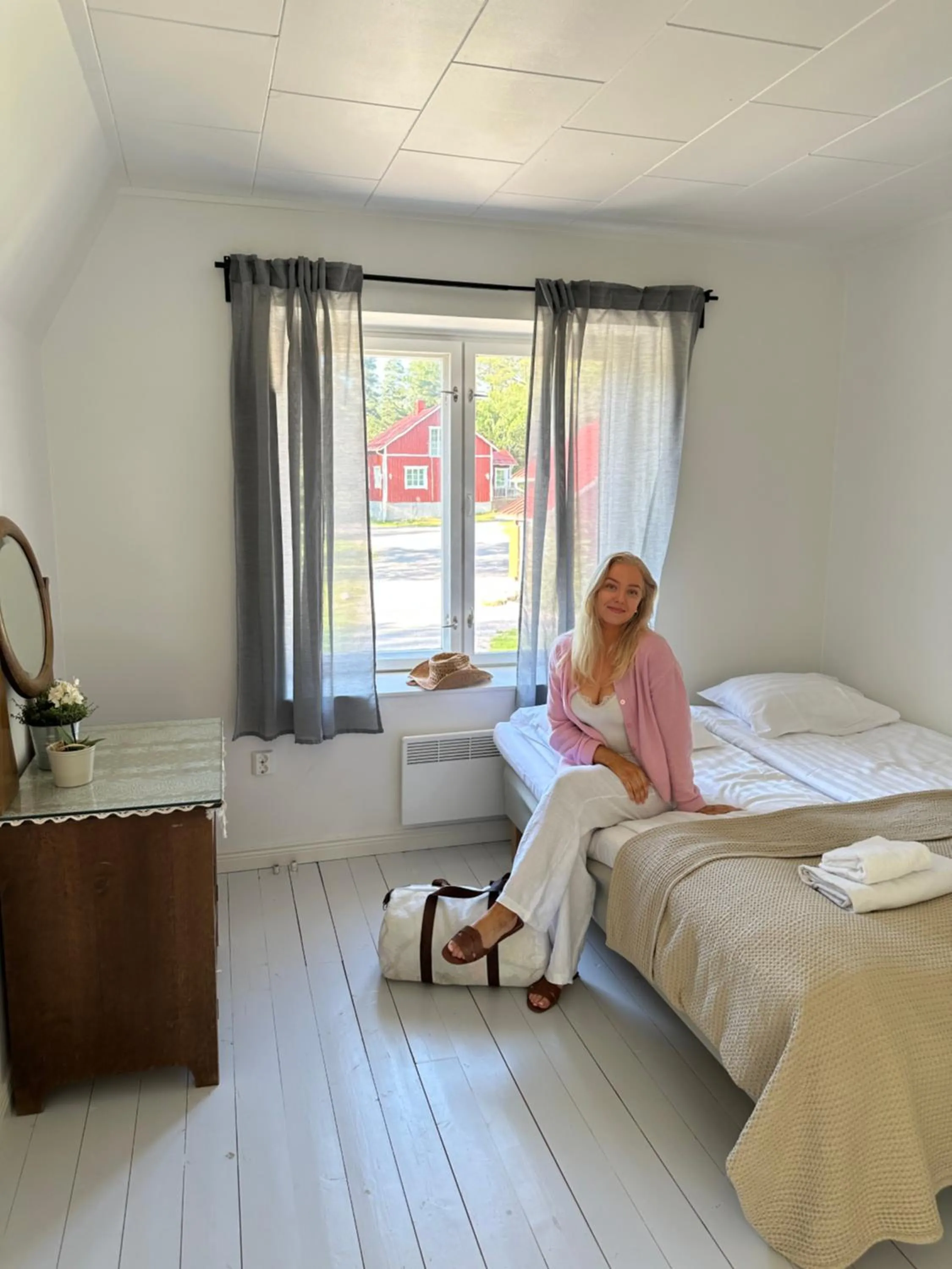 Bed in Gammelgård Pizza & Padel Resort