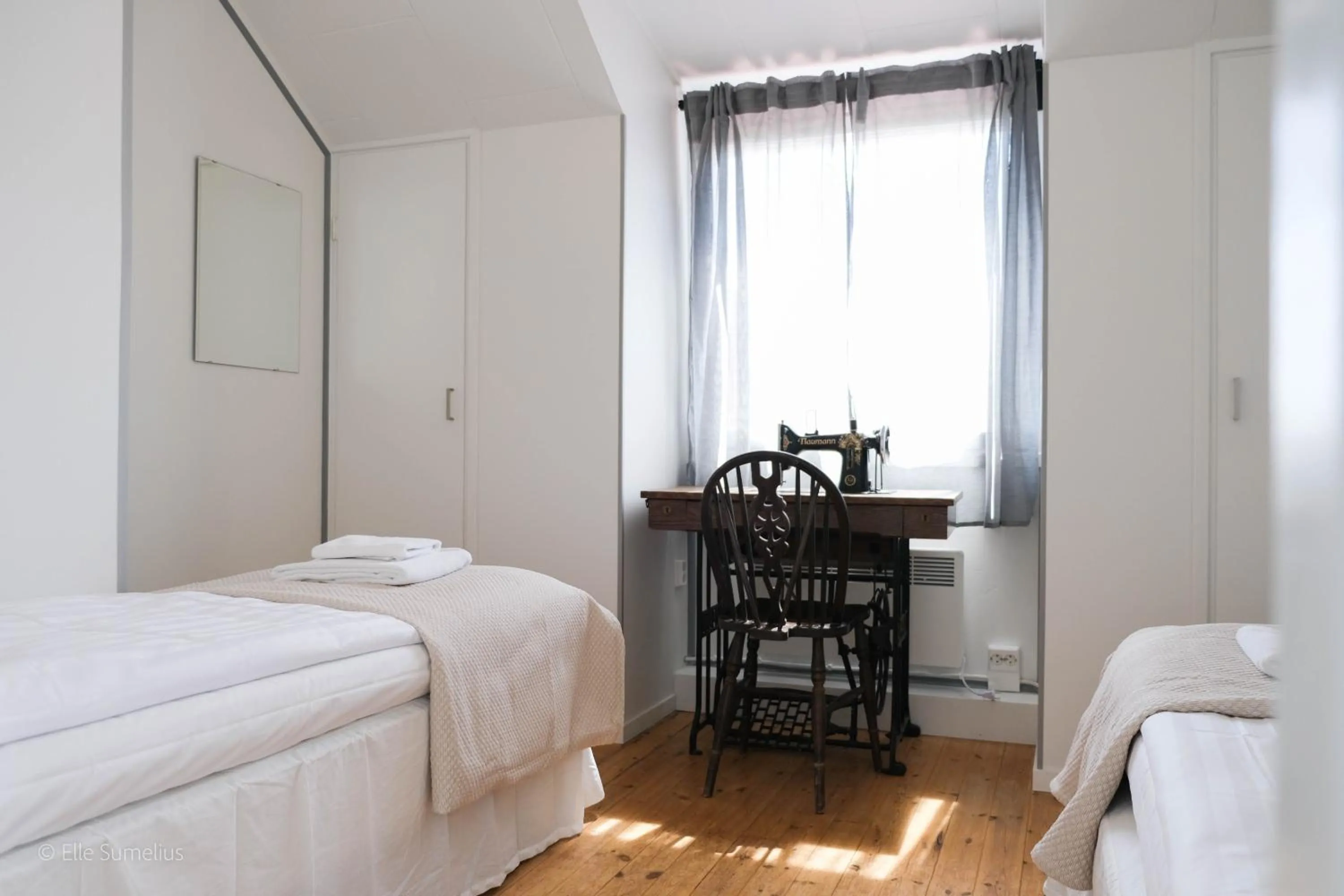 Bed in Gammelgård Pizza & Padel Resort