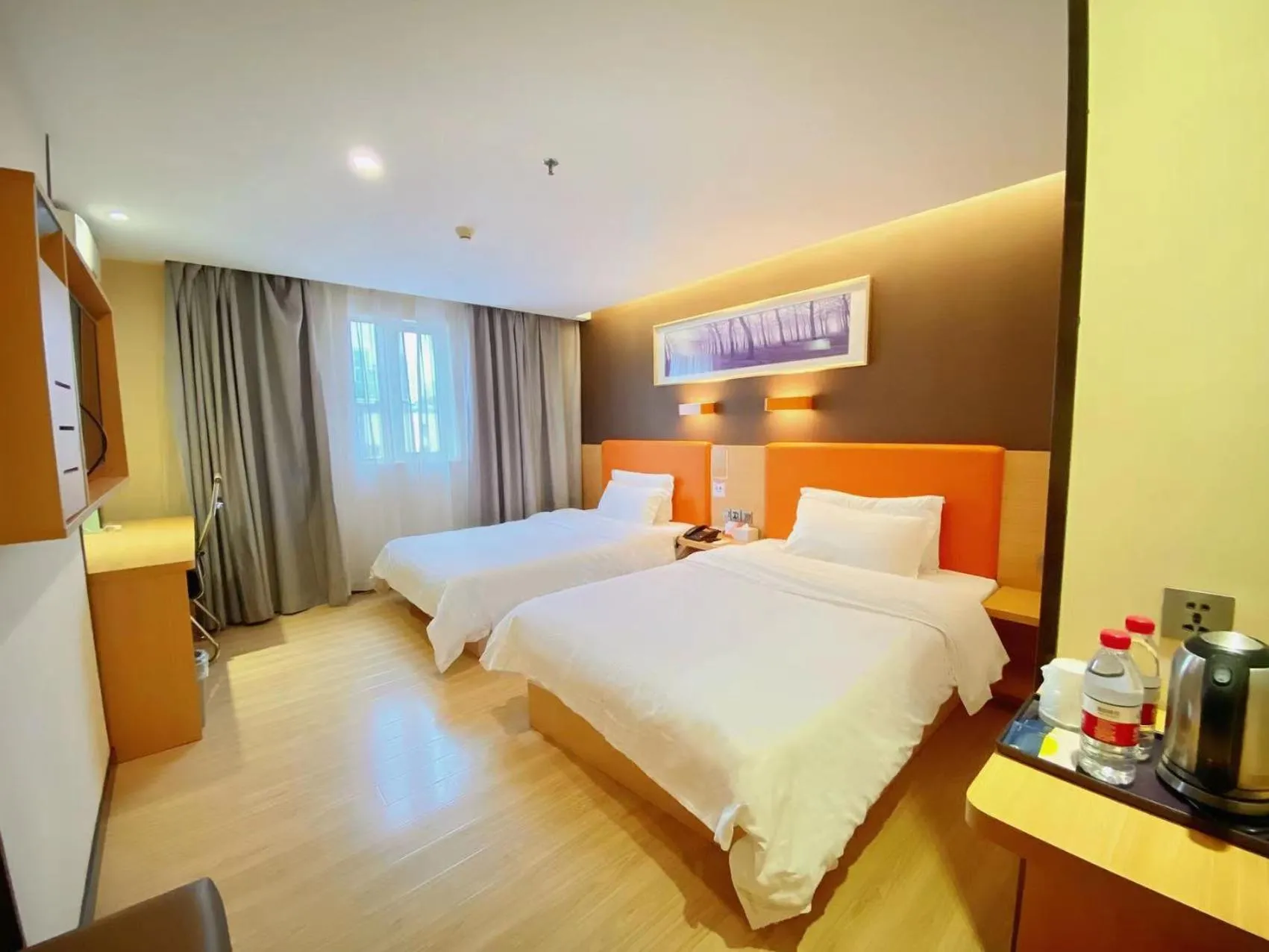 Bed in 7Days Premium Guangzhou Chenjiaci Dukang Avenue