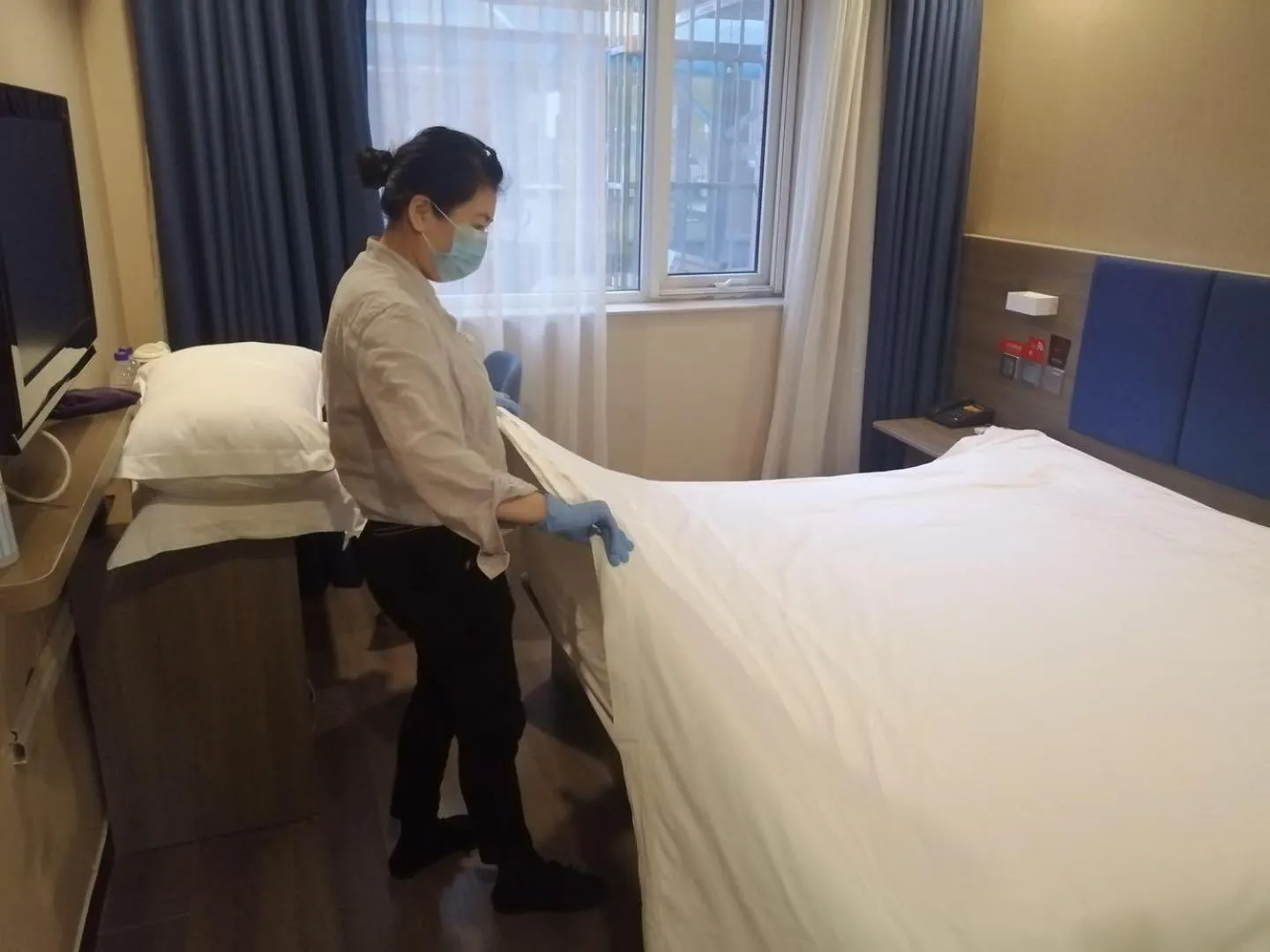 Bed in 7Days Premium Beijing Zhongguancun Renmin University Suzhou Street Subway Station Branch