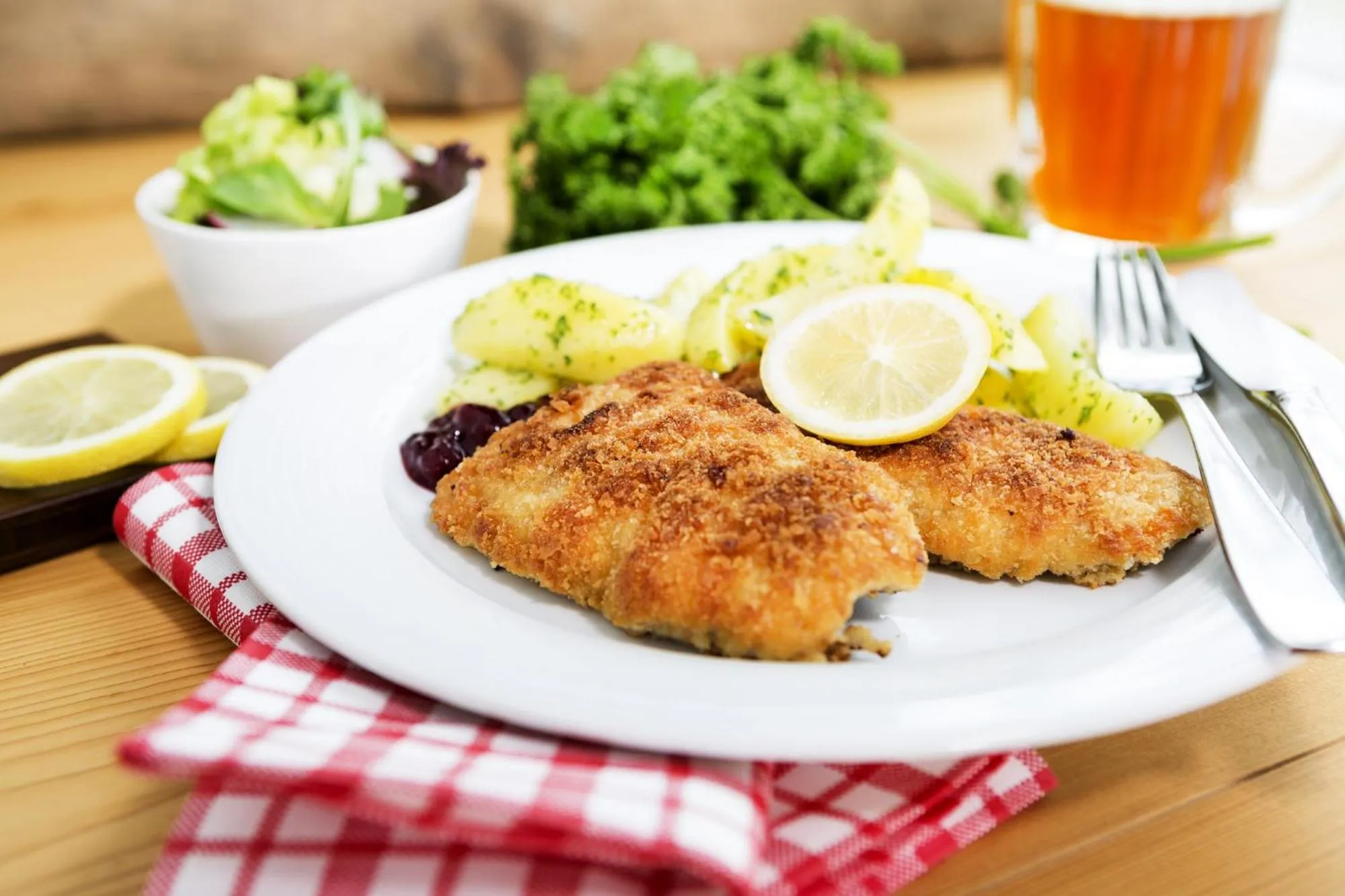 Food close-up in Hotel Waldhorn