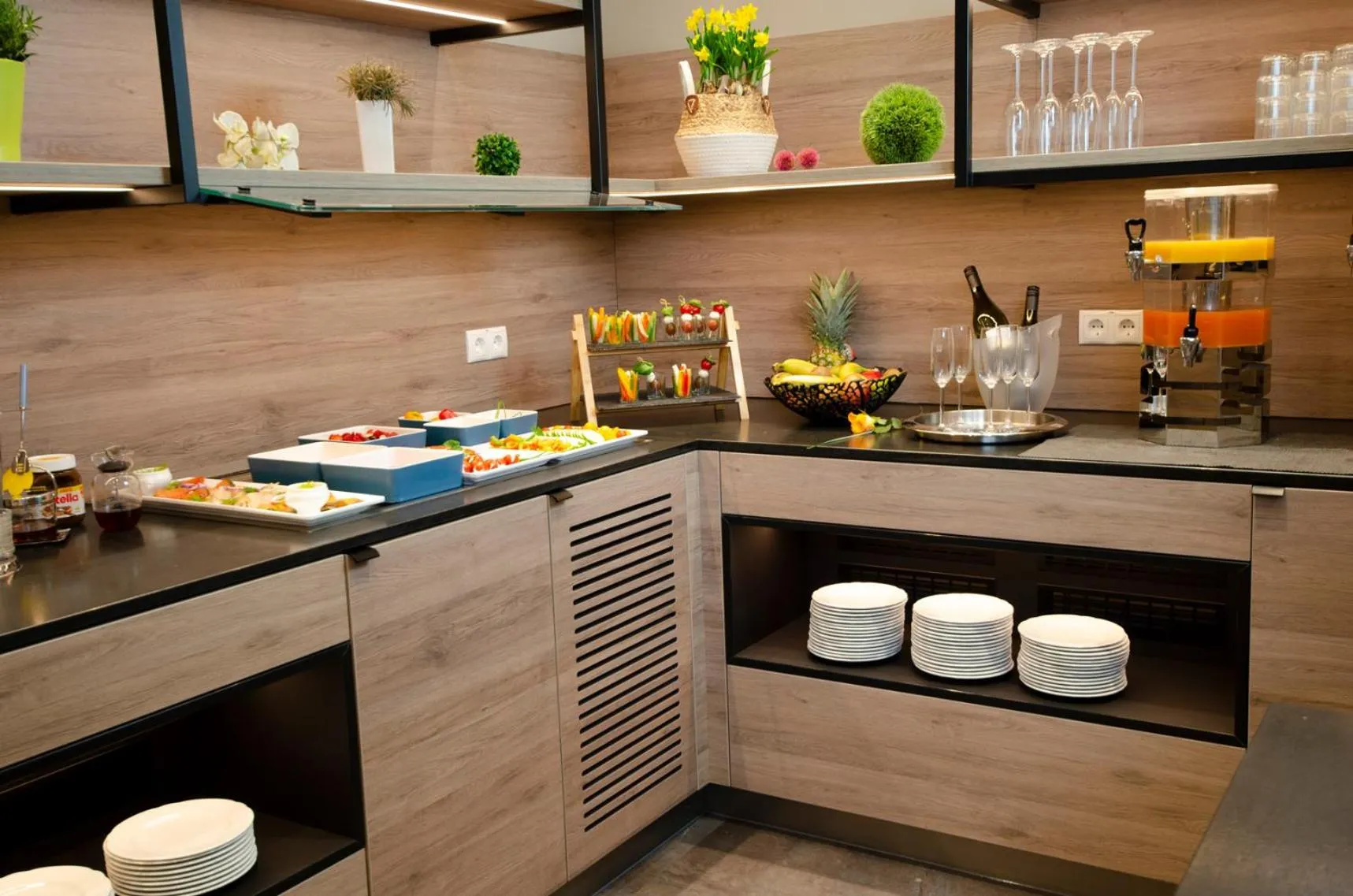 Breakfast in Hotel Morjan