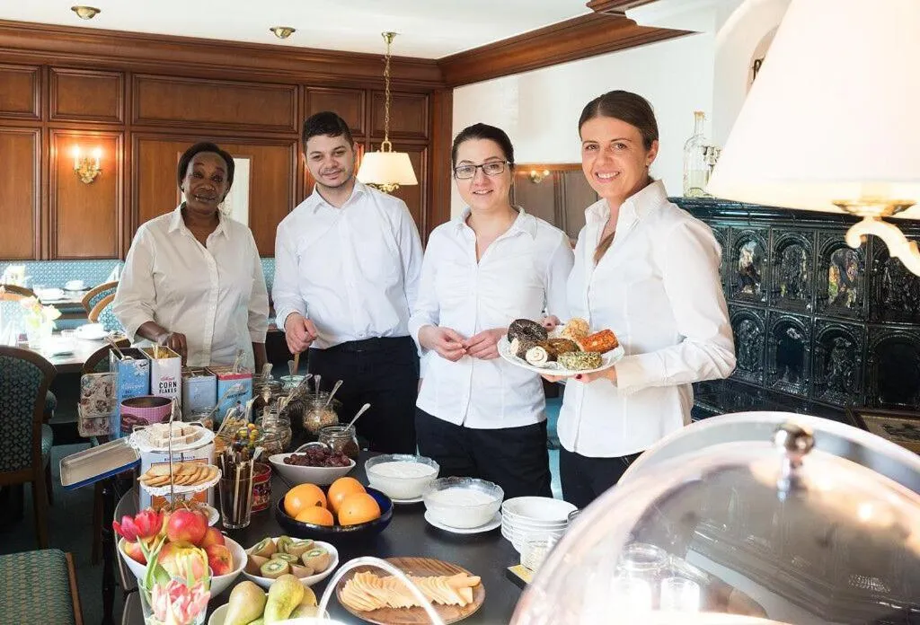 Breakfast in Hotel Restaurant Krehl's Linde