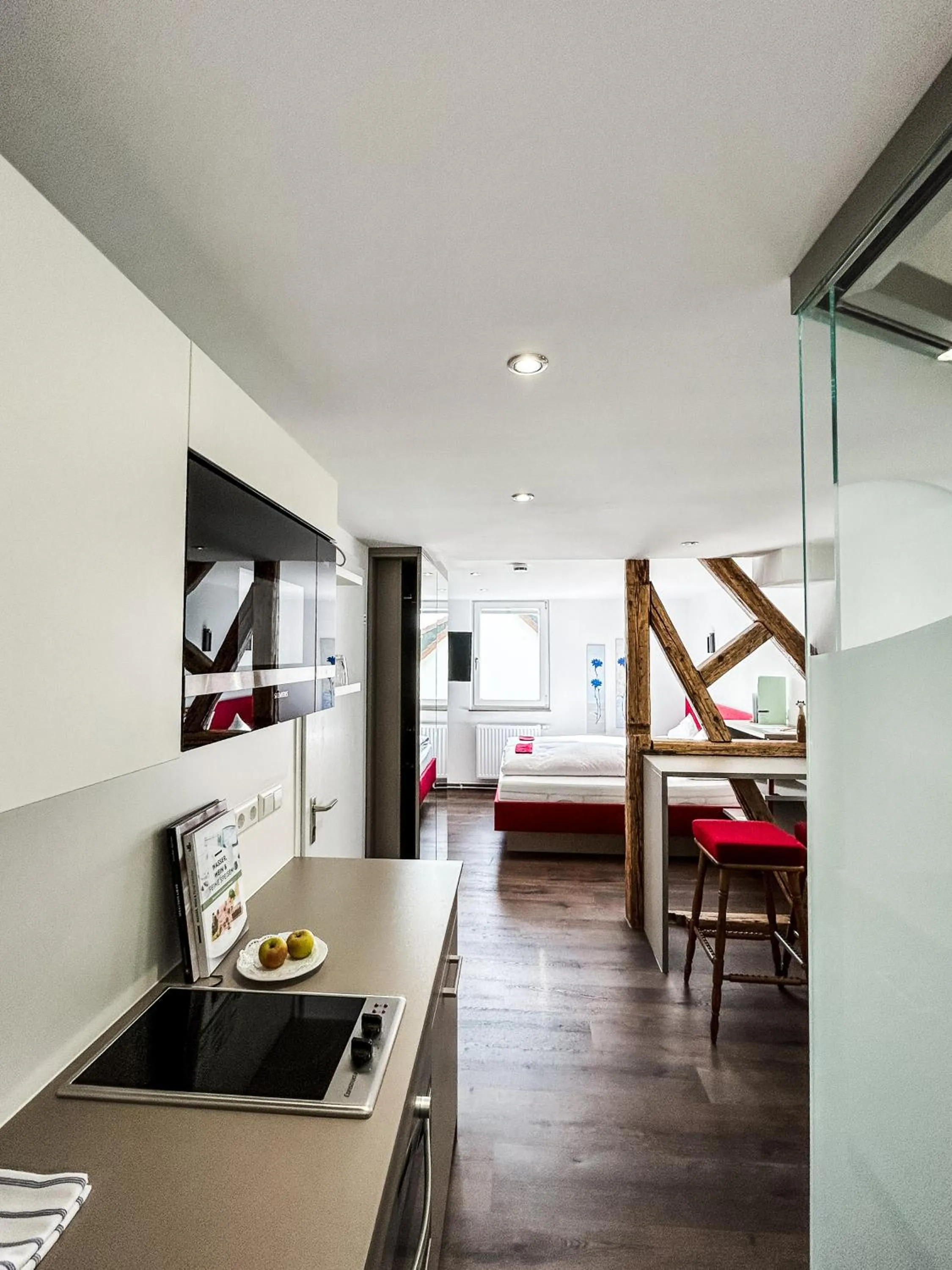 Bed in Hotel Restaurant Krehl's Linde