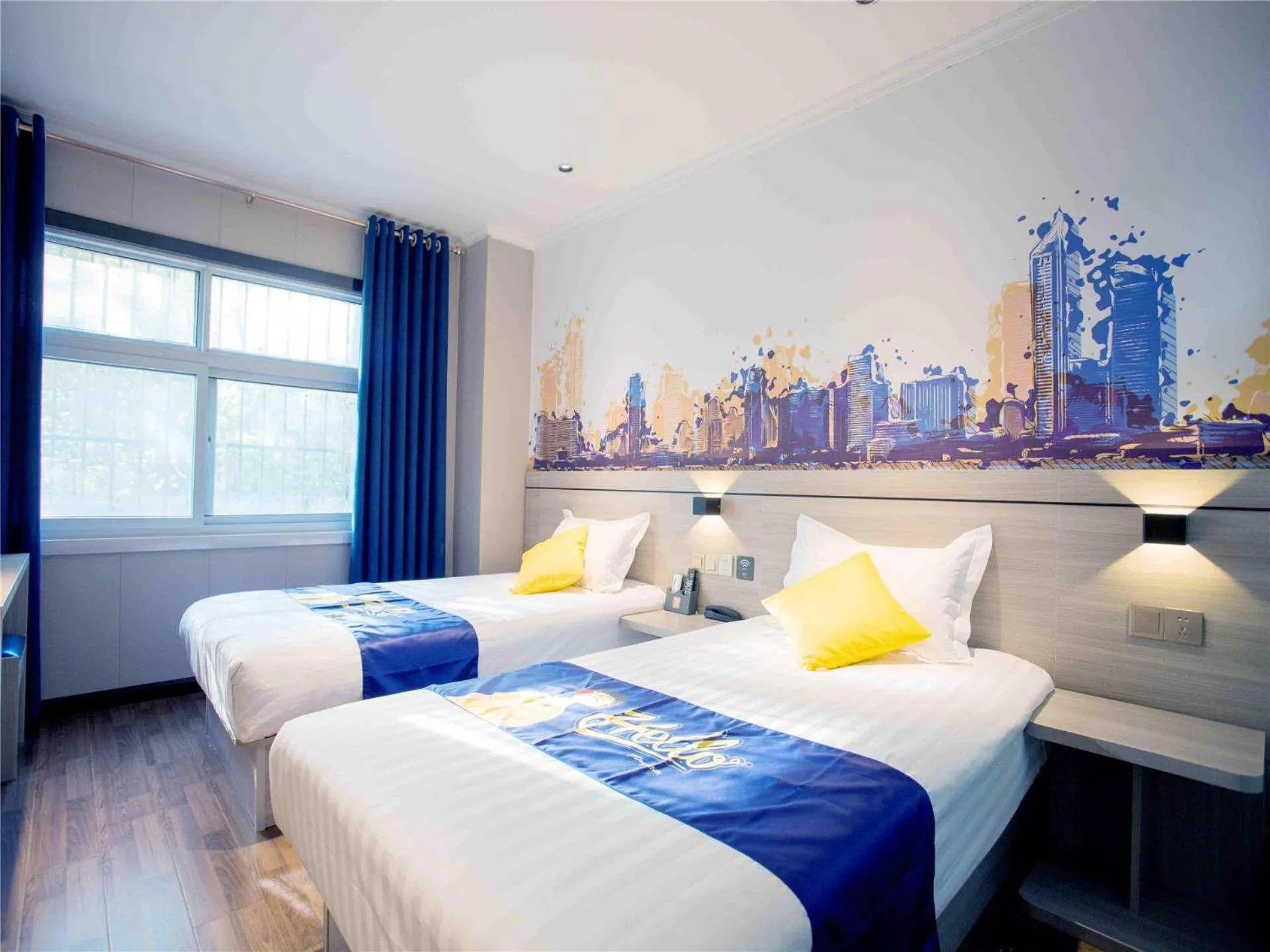 Bed in 7Days Inn Hengshui Hengbai International Branch