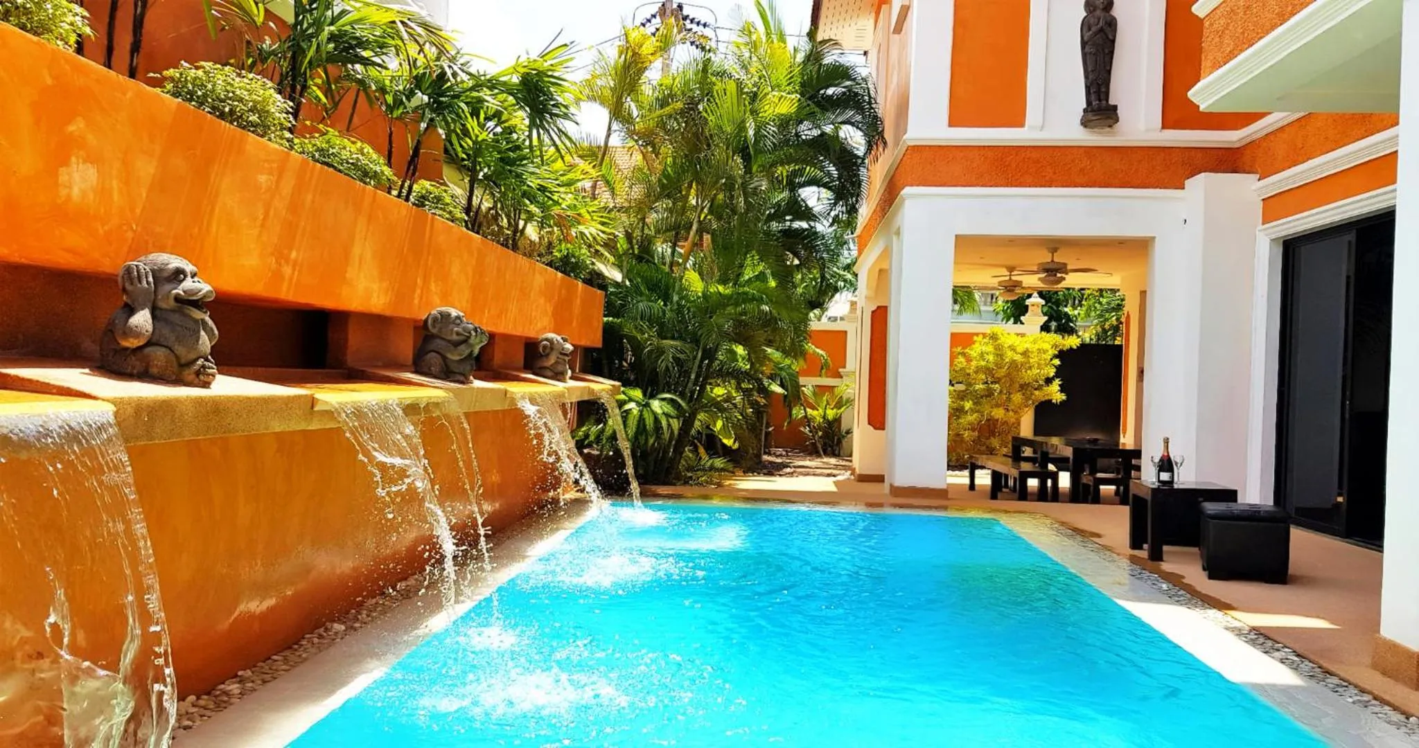 Property building in HIDELAND Luxury Pool Villa Pattaya Walking Street 5 Bedrooms